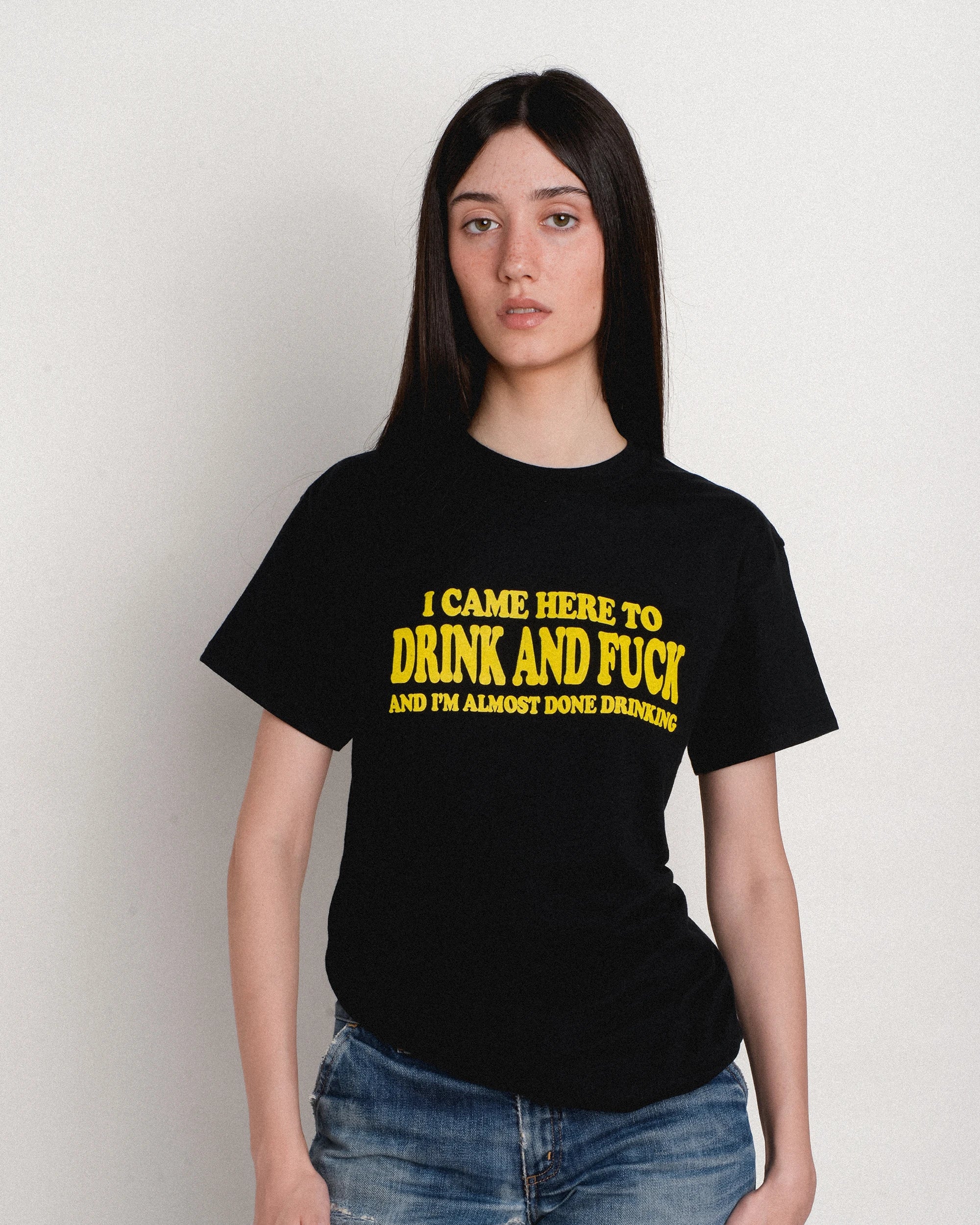I Came Here to Drink and Fuck Tee