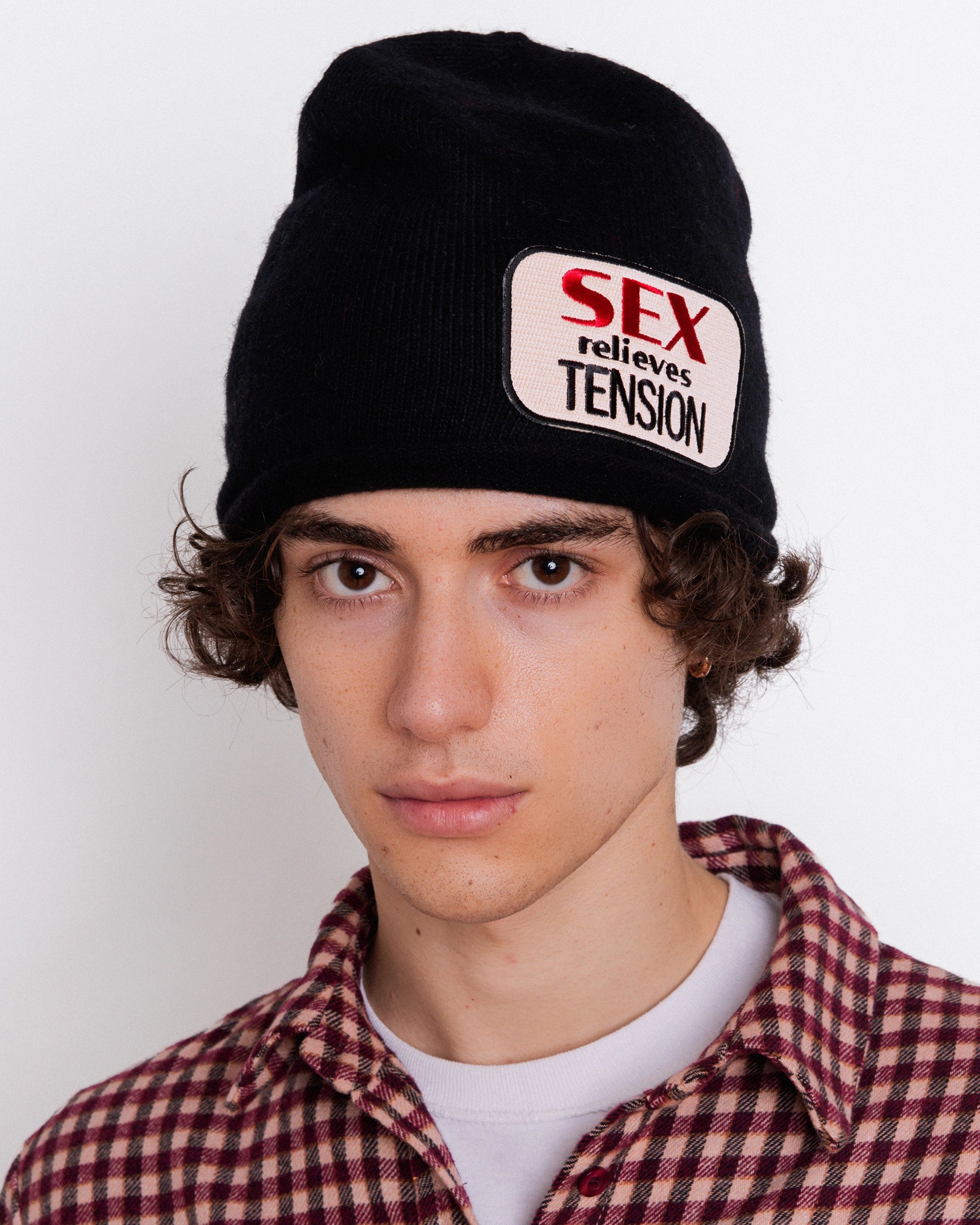 Sex Relieves Tension Beanie