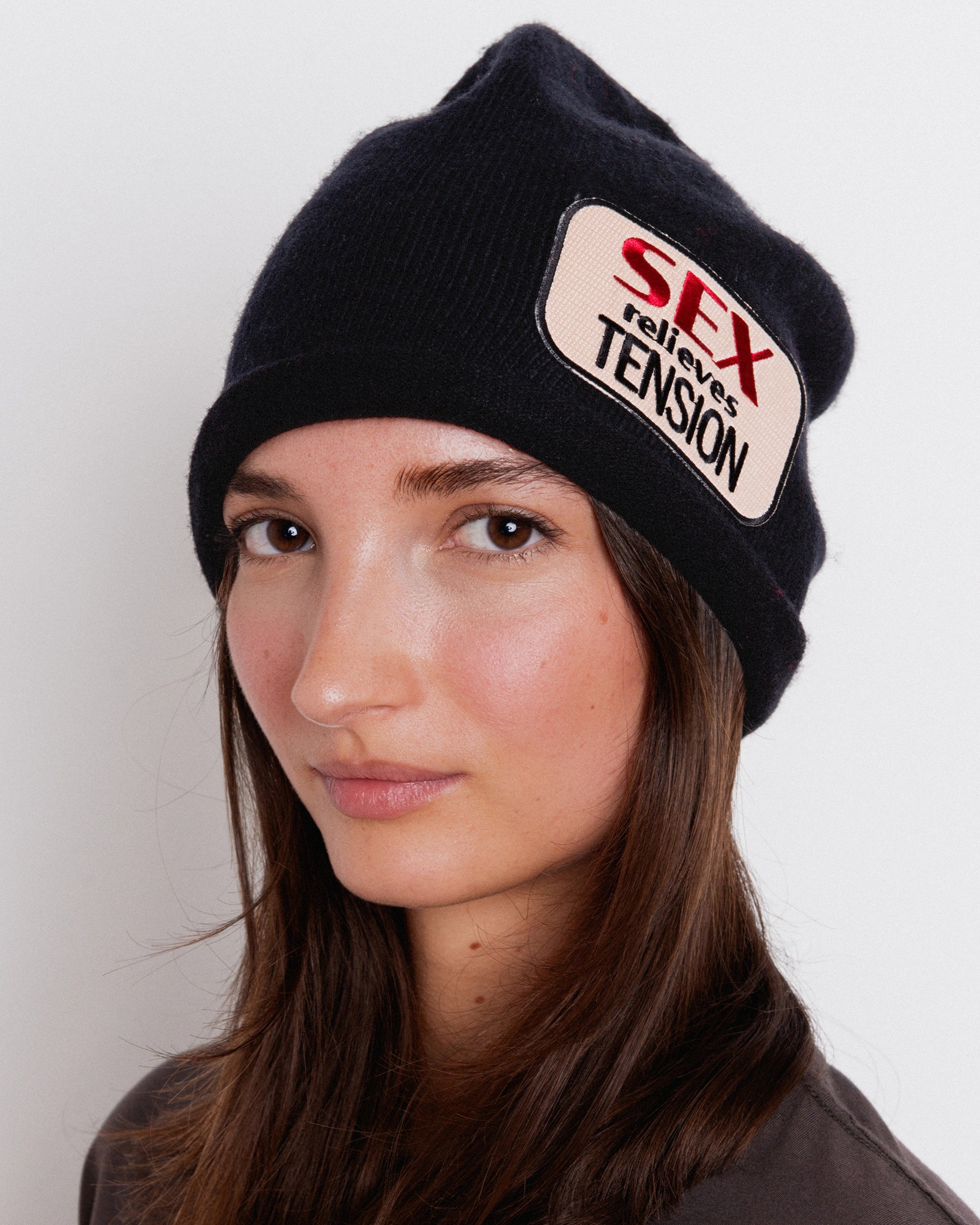 Sex Relieves Tension Beanie