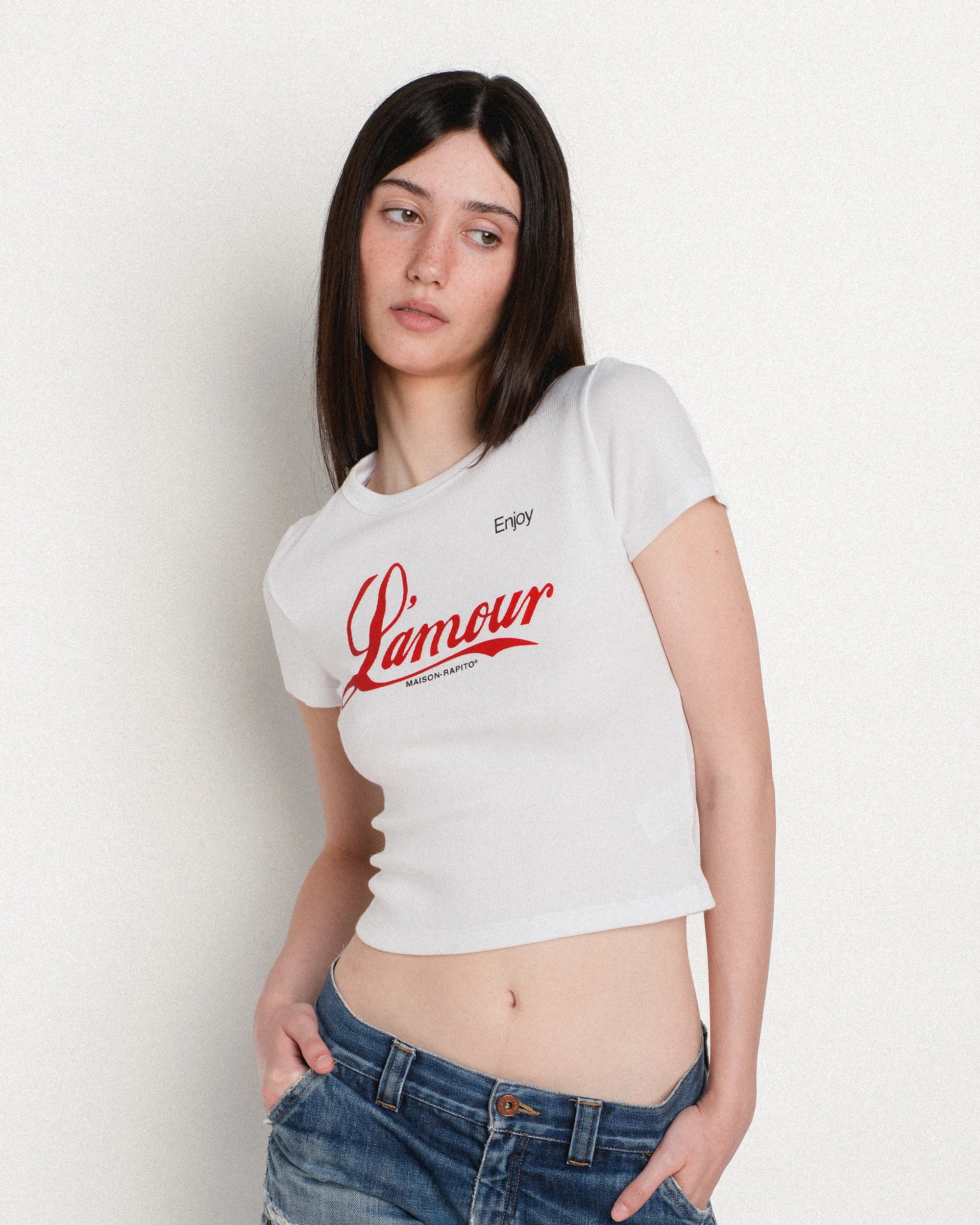 Enjoy L’amour Baby Tee