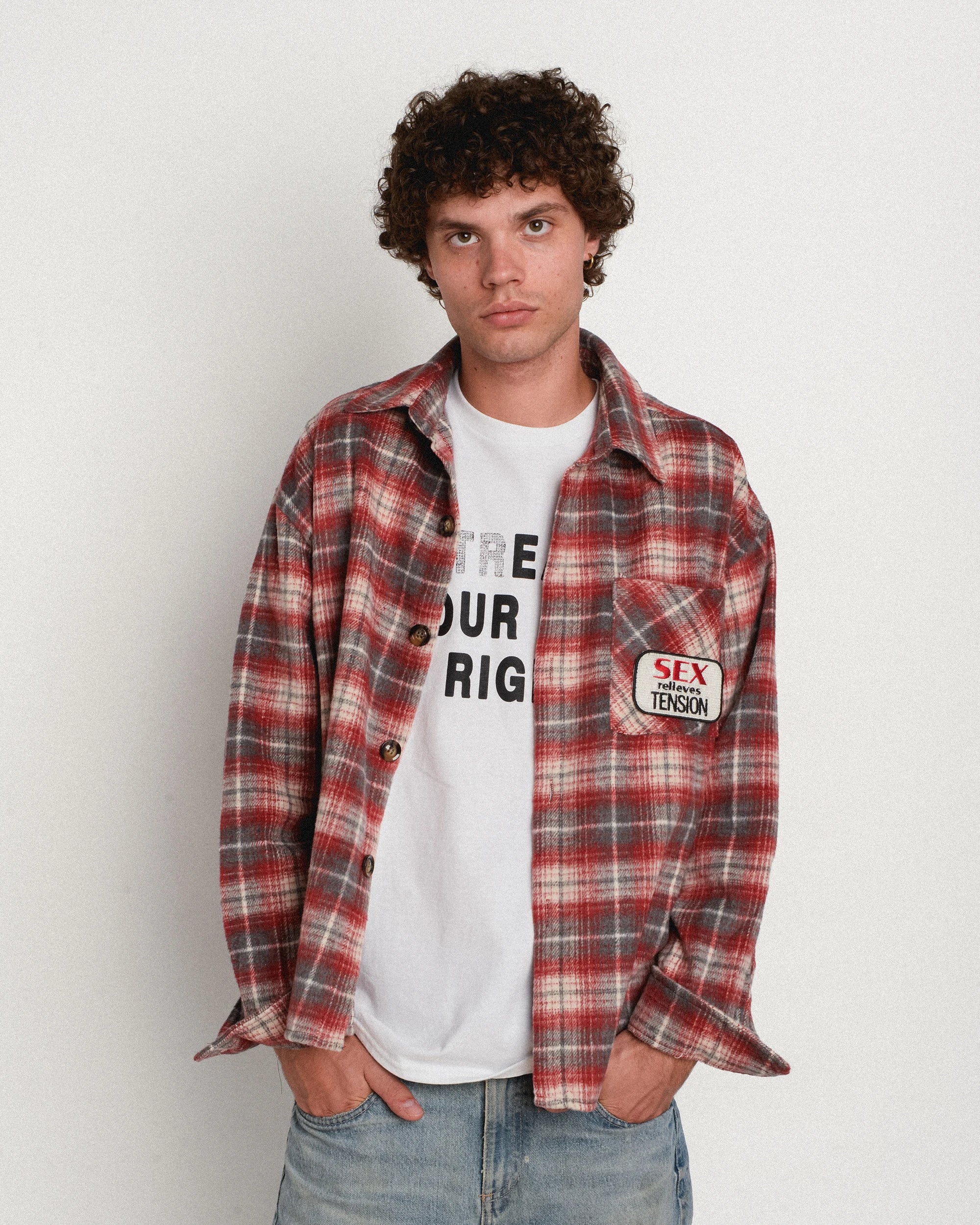 Red Flannel Shirt – Maison Rapito