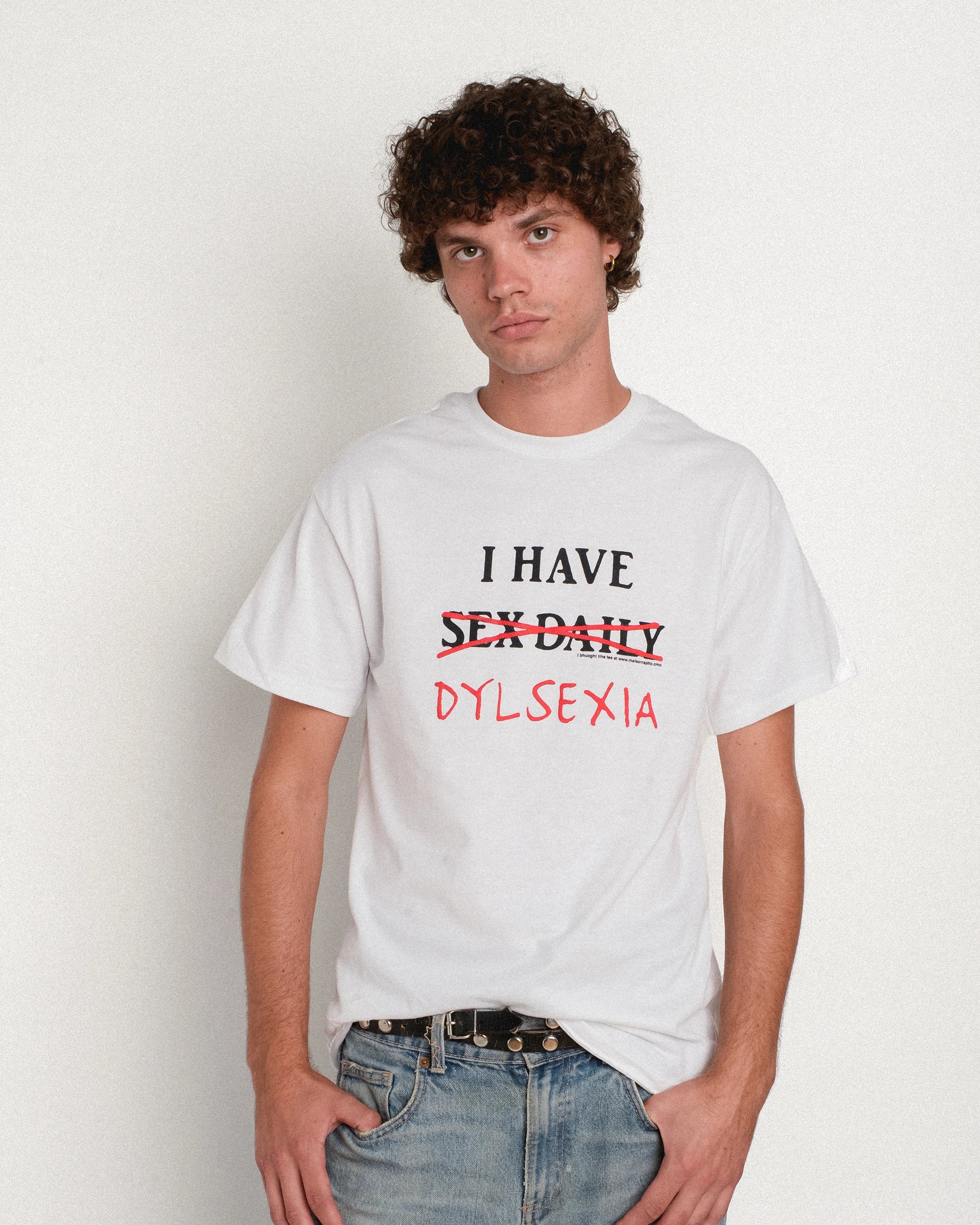 I Have Sex Daily Dyslexia Tee