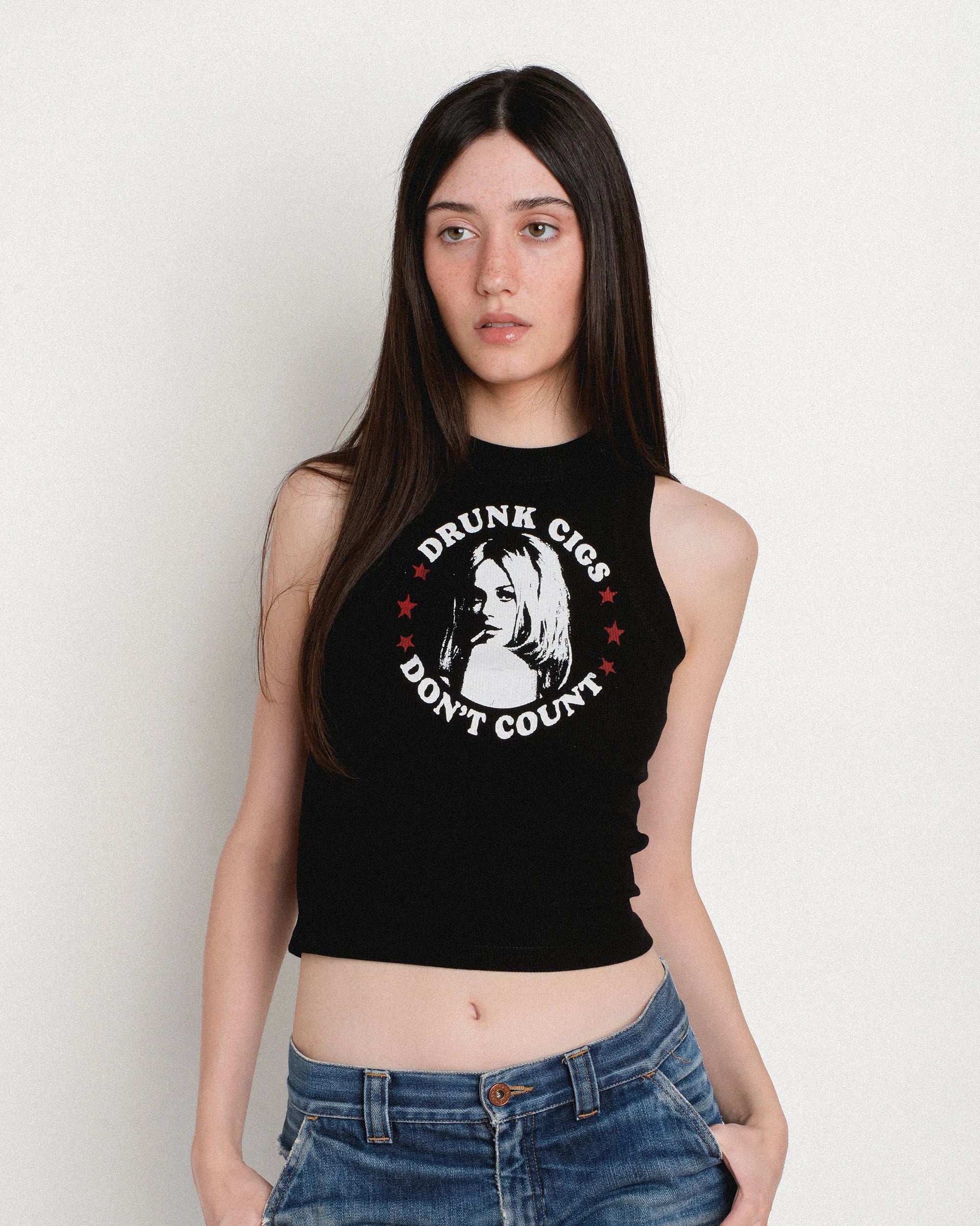 Drunk Cigs Don’t Count Tank Top