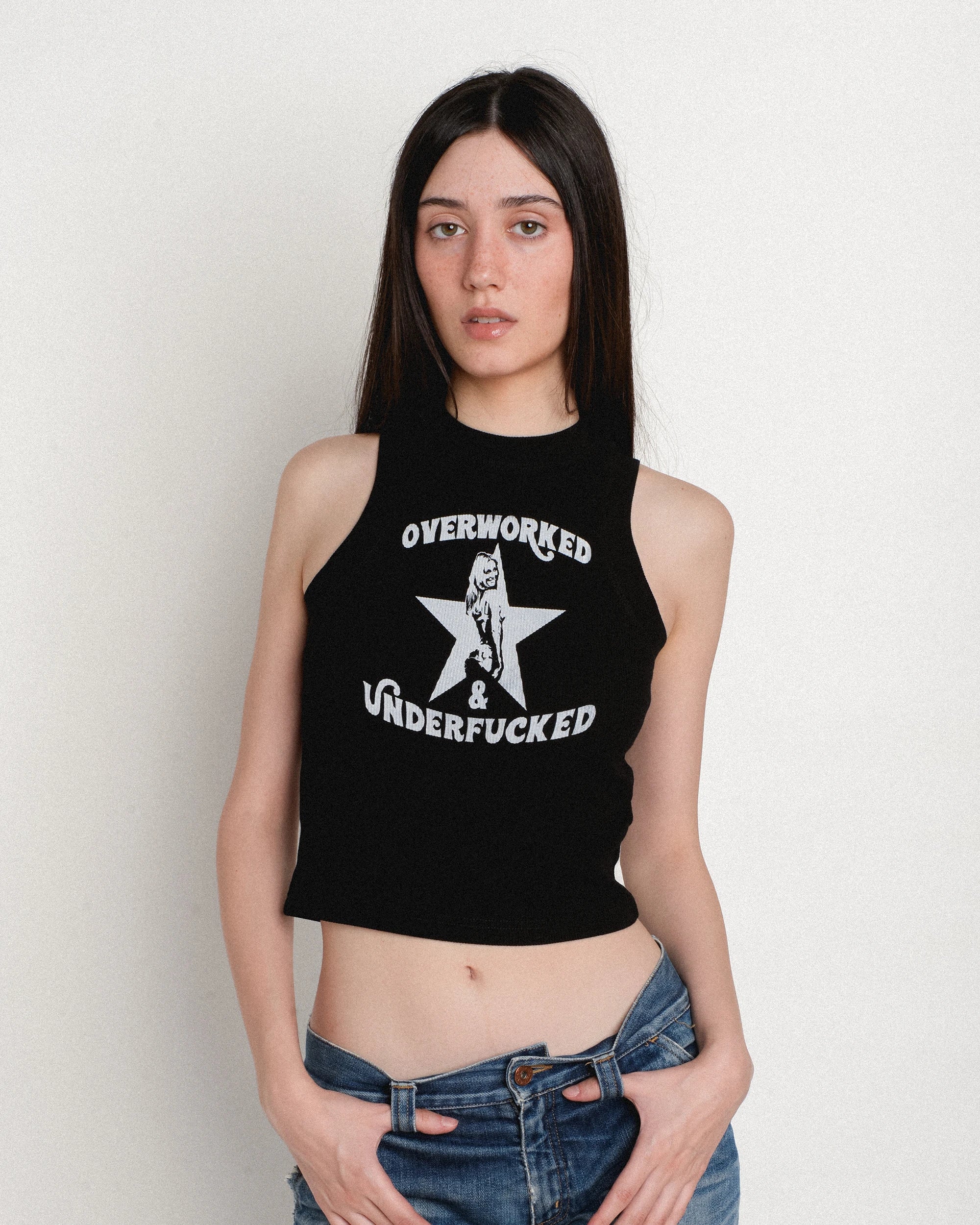 Overworked & Underfucked Tank Top