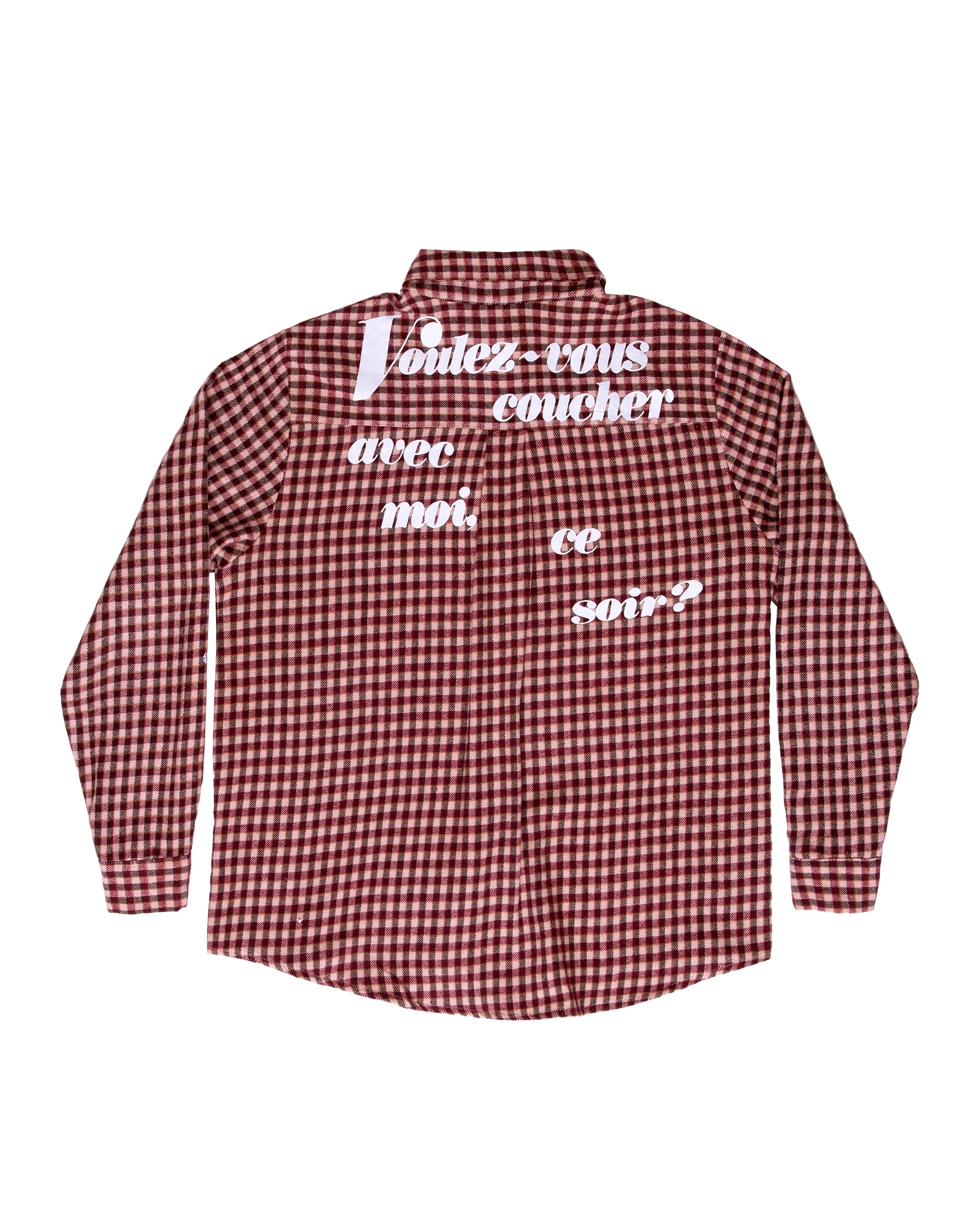 Voulez Vous Flannel Shirt