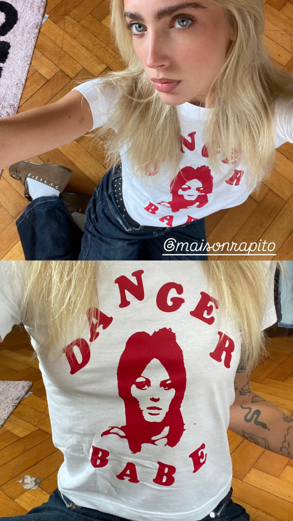 Danger Babe Baby Tee