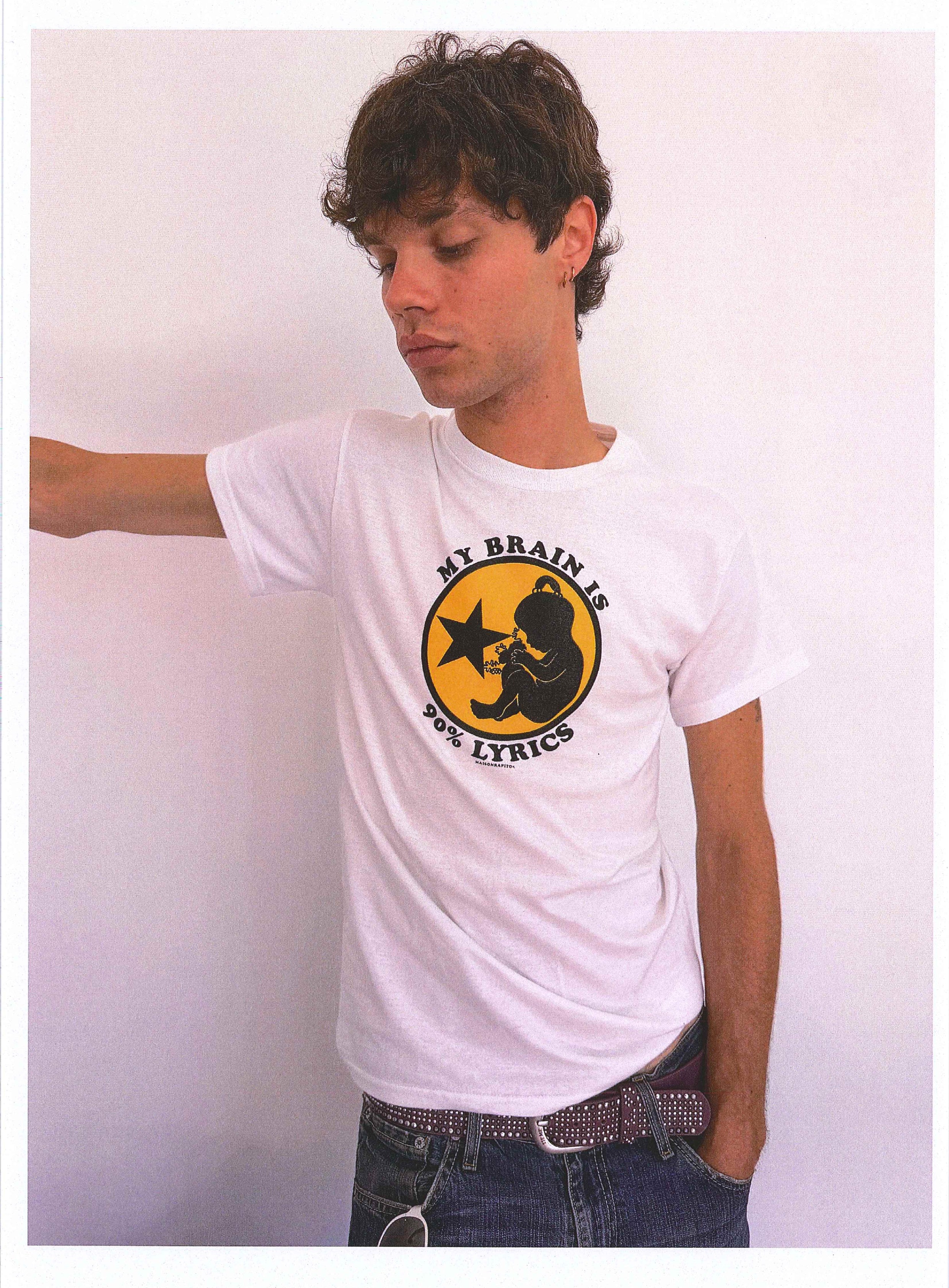 My Brain is 90% Lyrics Tee