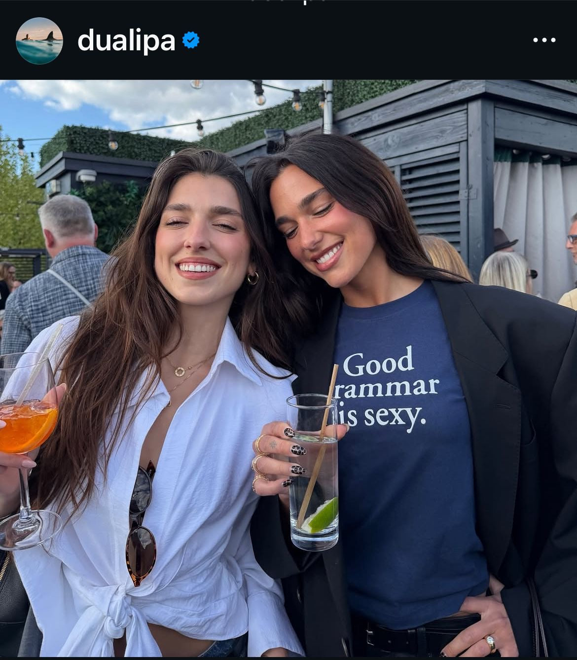 Good Grammar Baby Tee