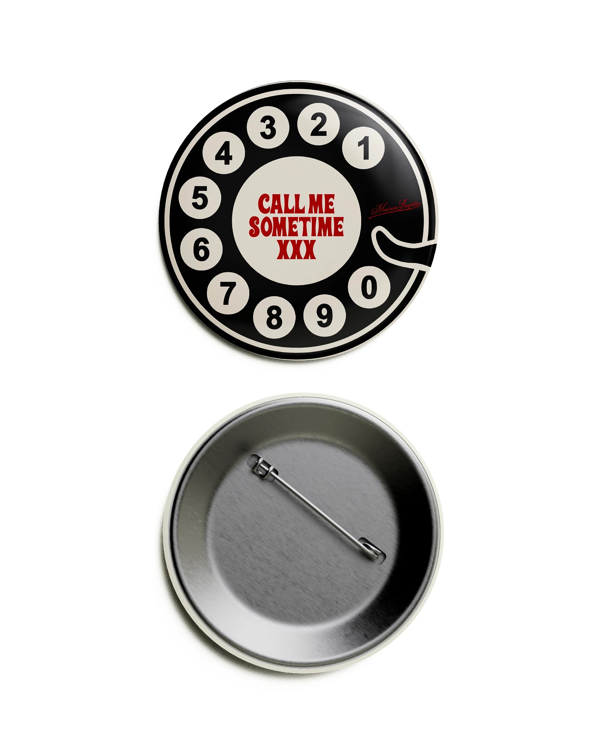 Call Me Sometime Pin