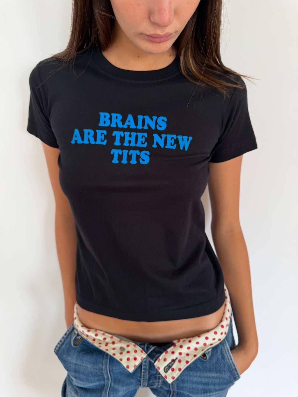 Brains Are The New Tits Baby Tee