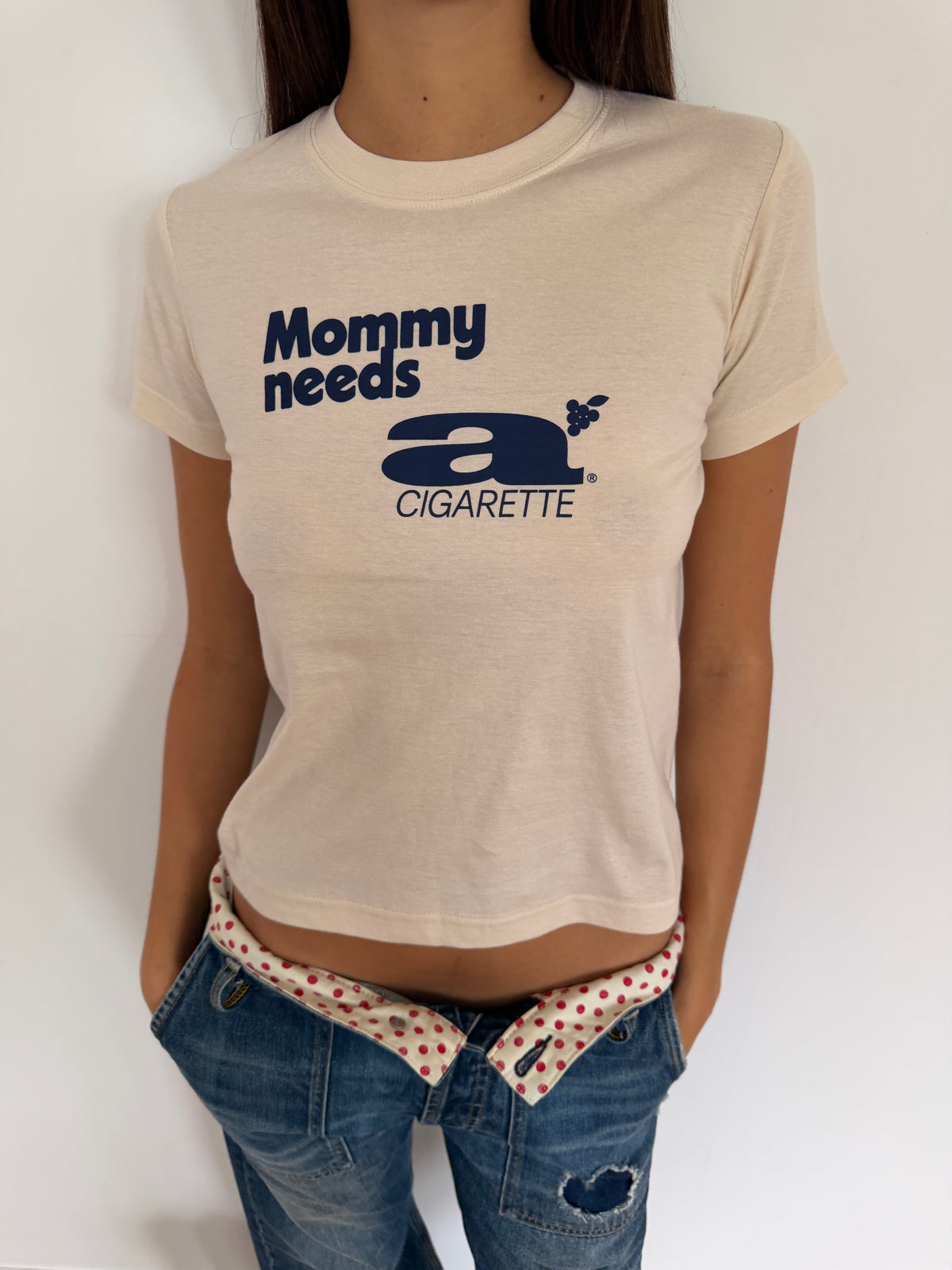Mommy Needs A Cigarette Baby Tee