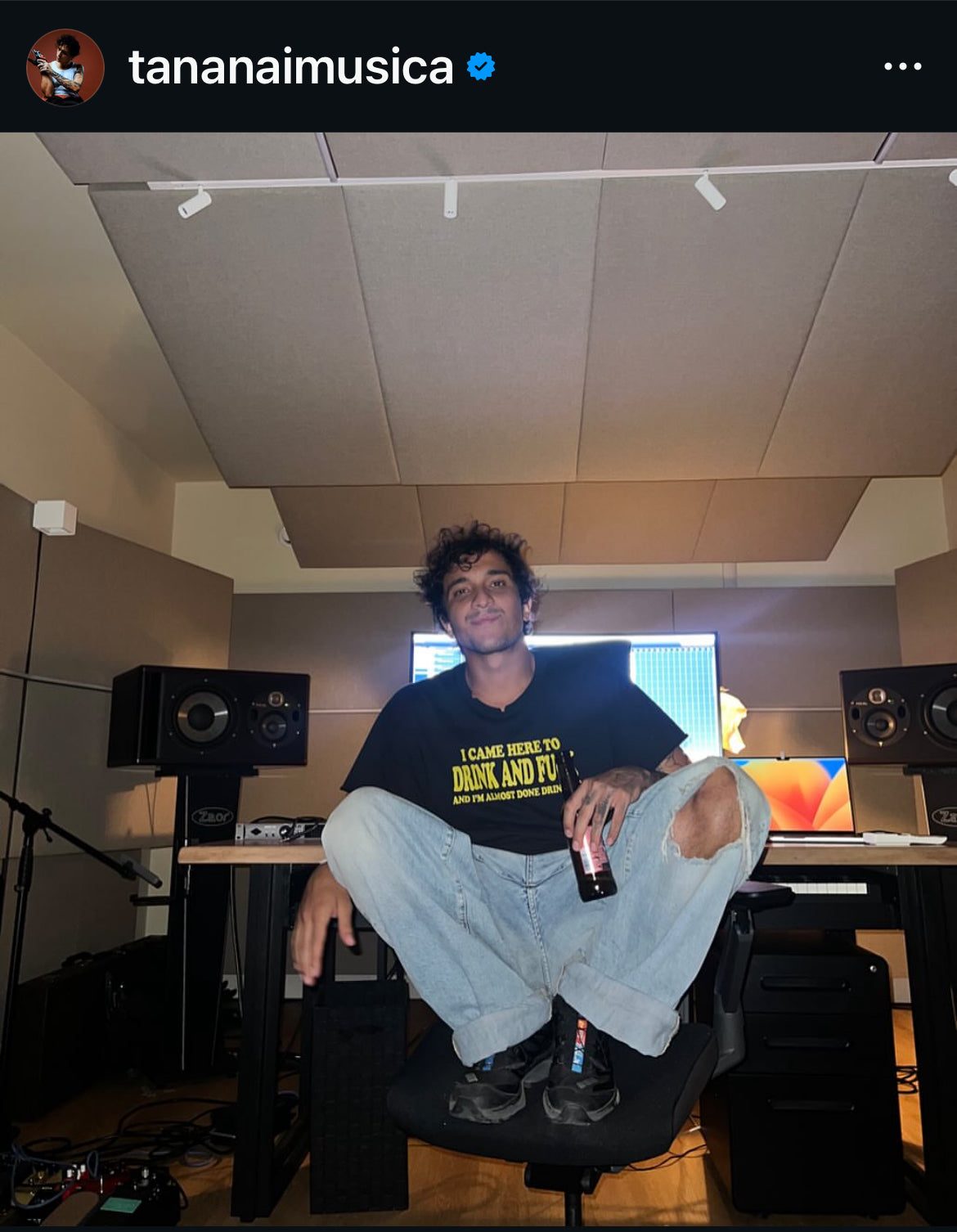 I Came Here to Drink and Fuck Tee