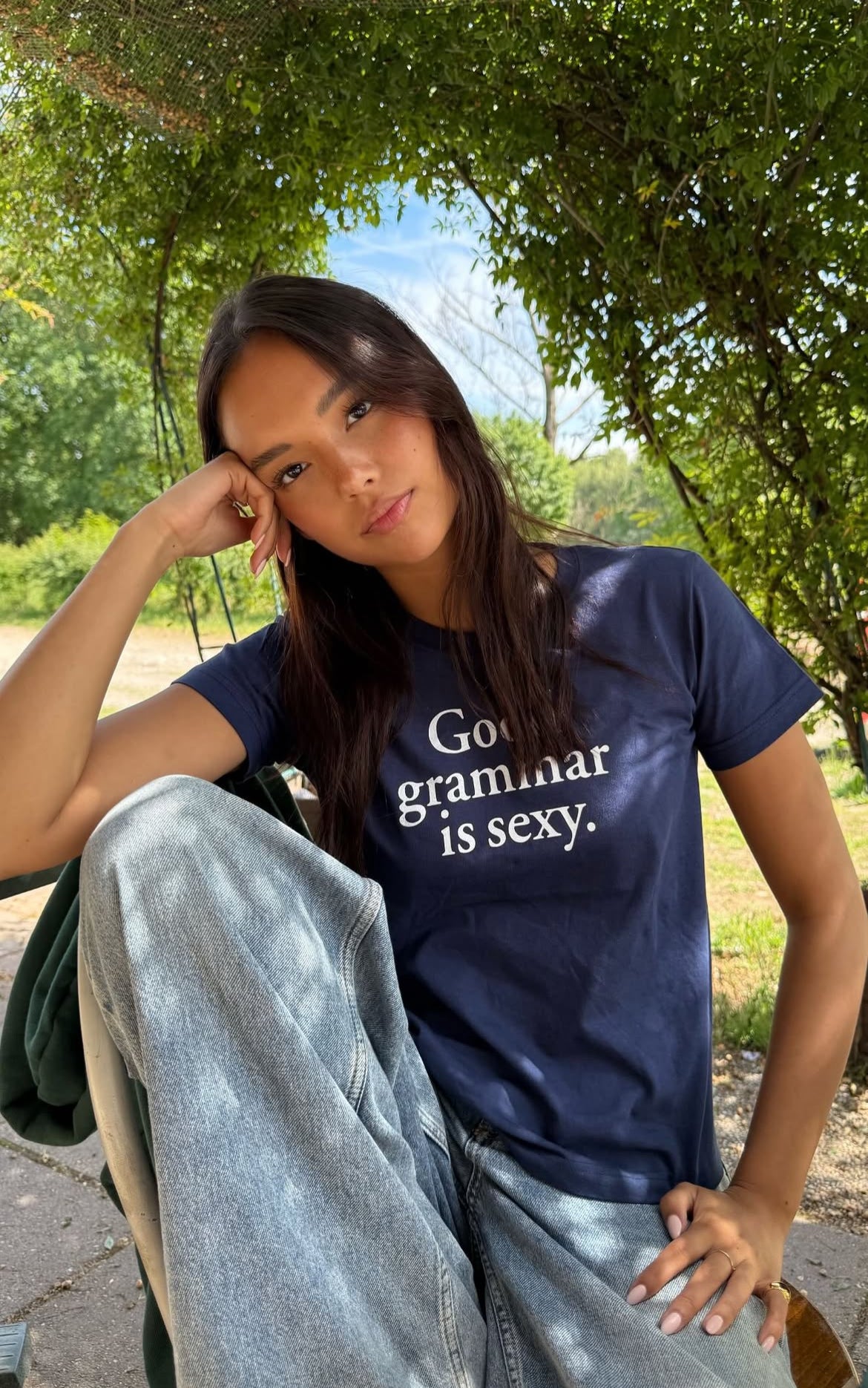 Good Grammar Baby Tee