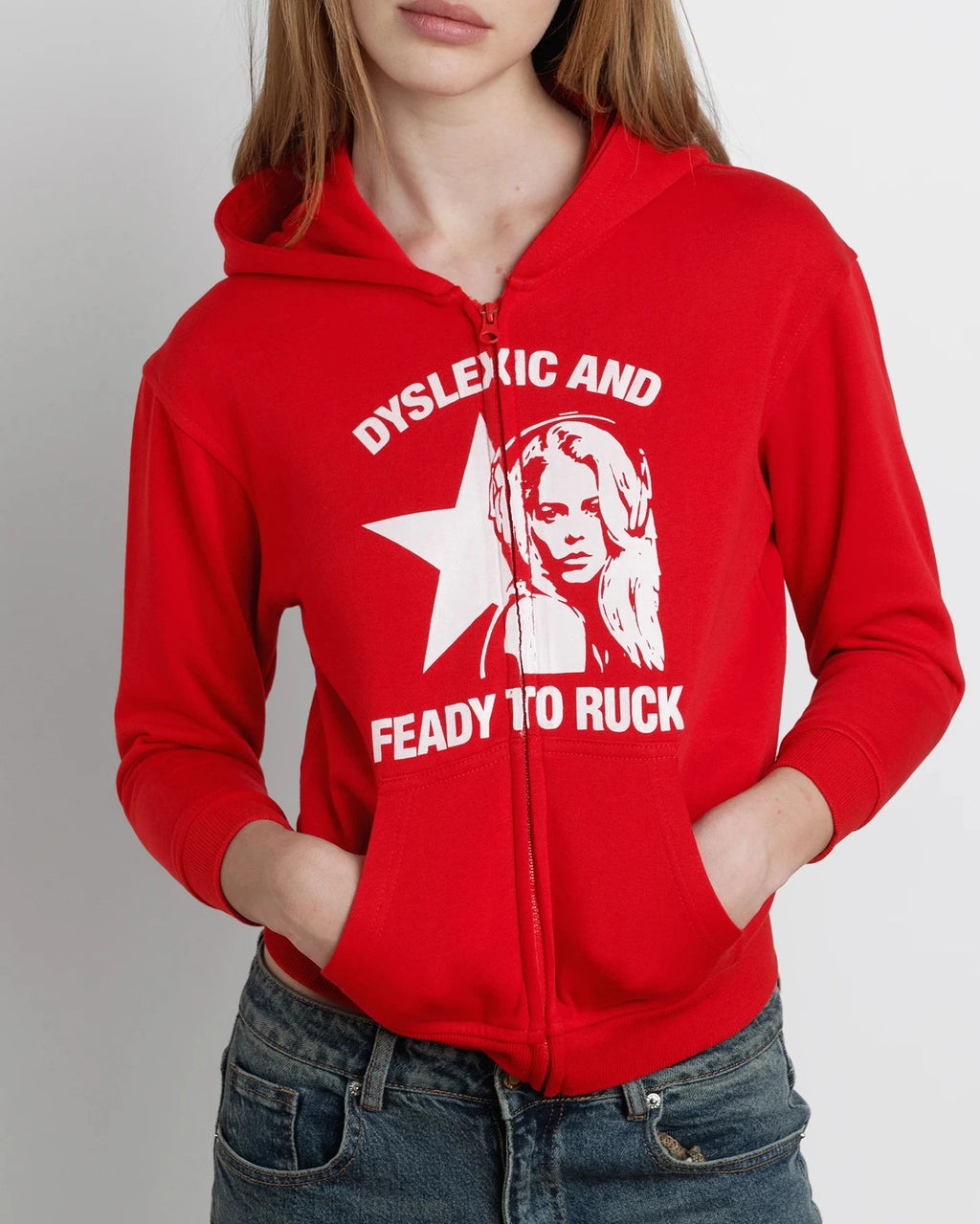 Dyslexic And Ready To Ruck Baby Hoodie