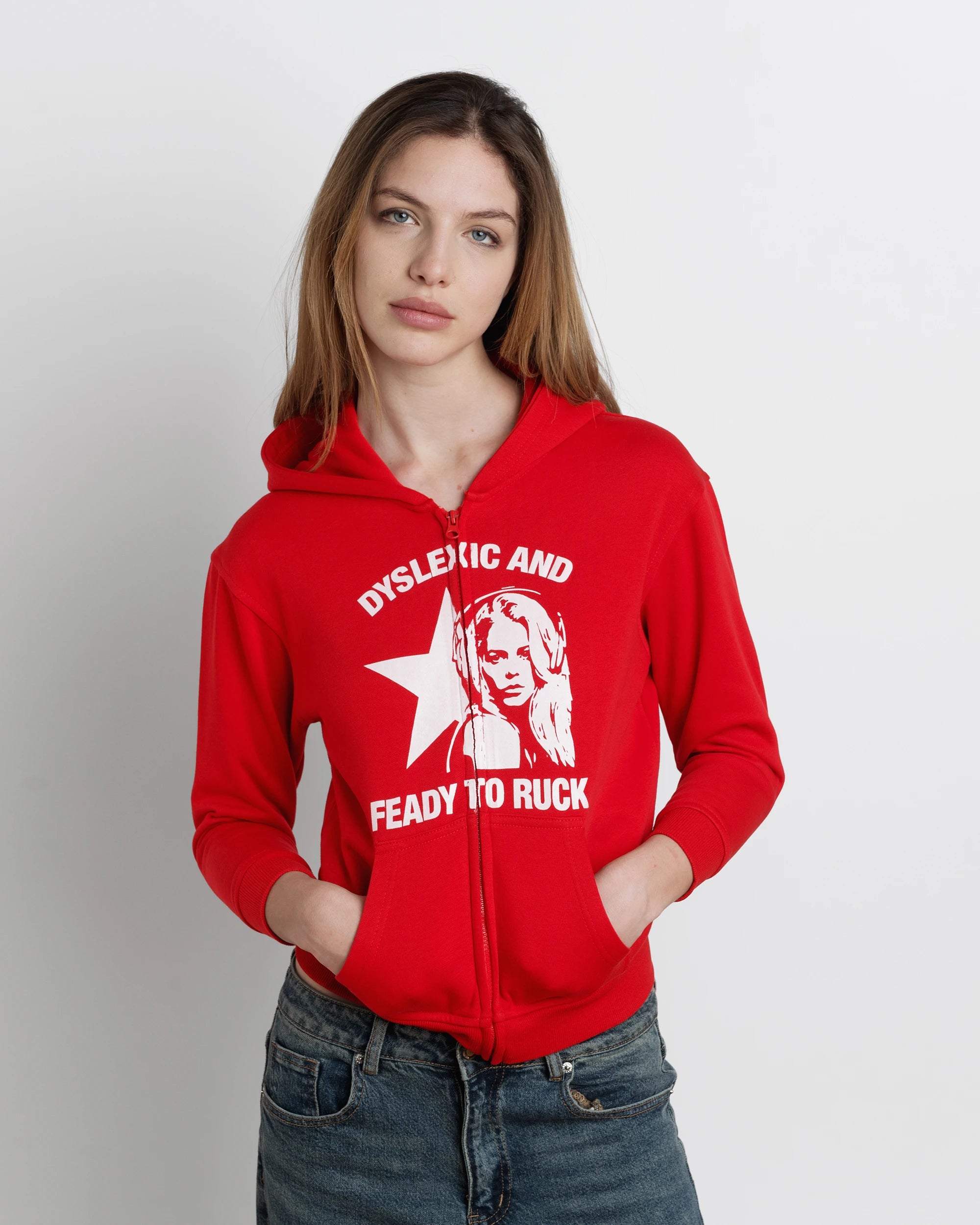 Dyslexic And Ready To Ruck Baby Hoodie