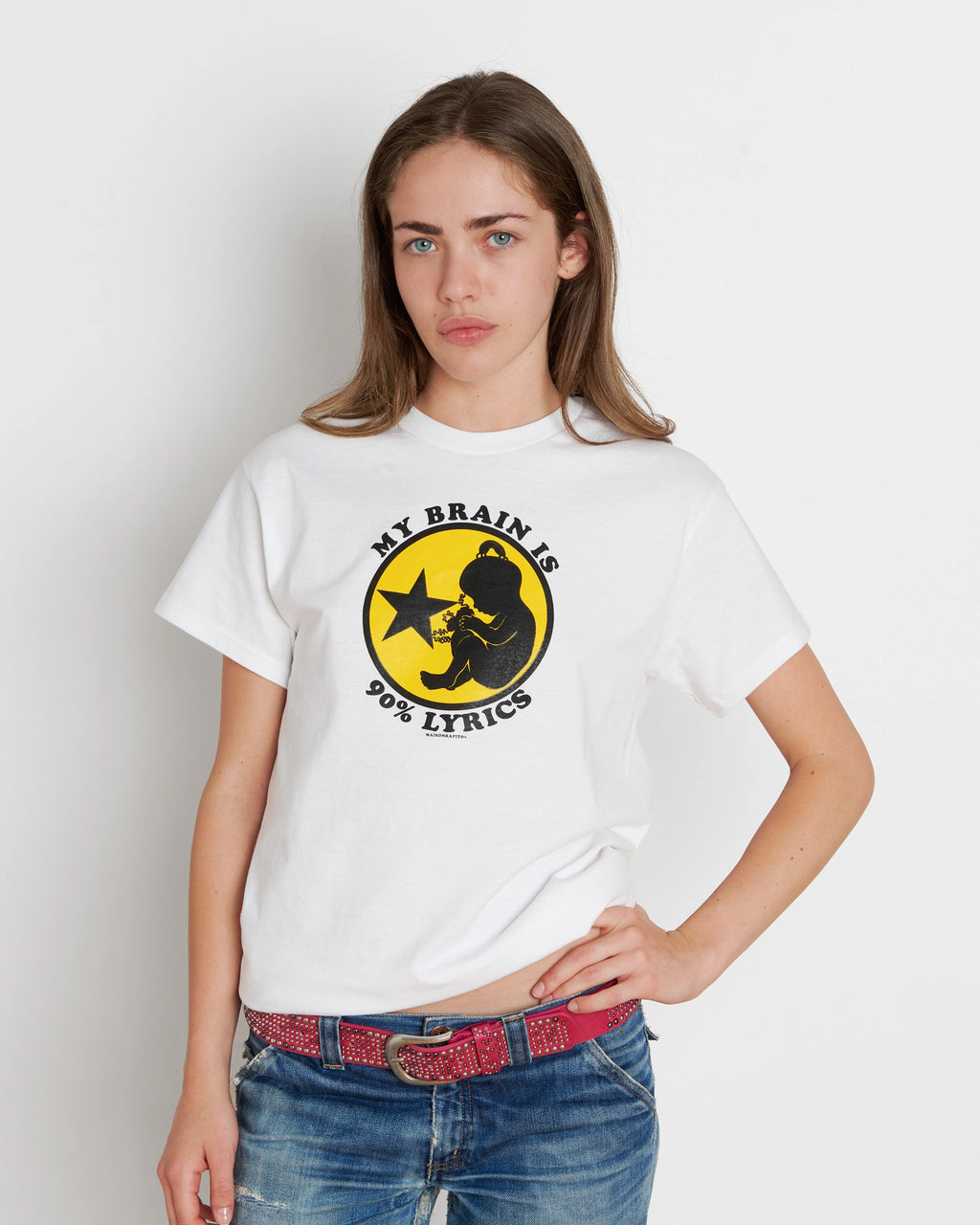 My Brain is 90% Lyrics Tee
