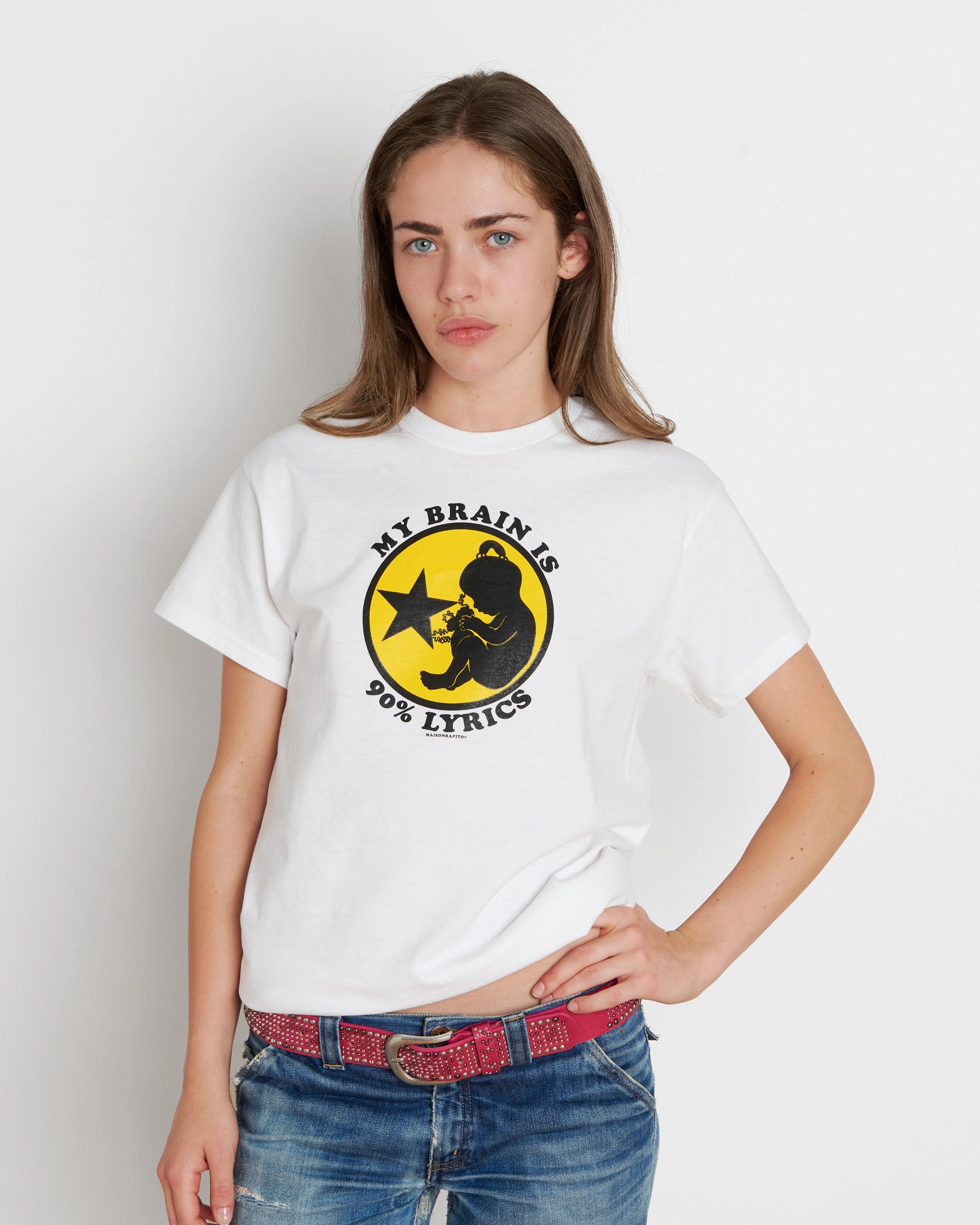 My Brain is 90% Lyrics Tee