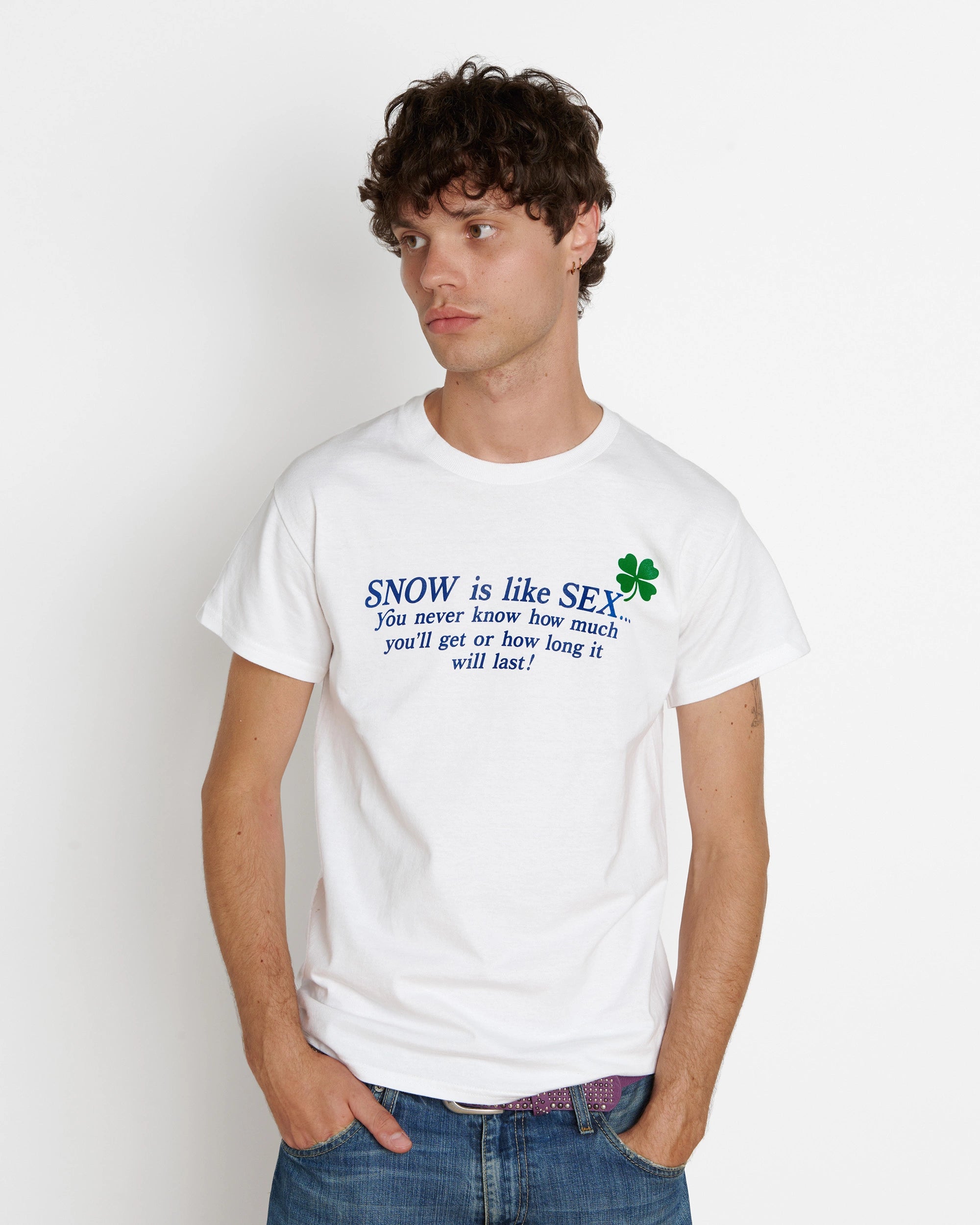 Snow Is Like Sex Tee