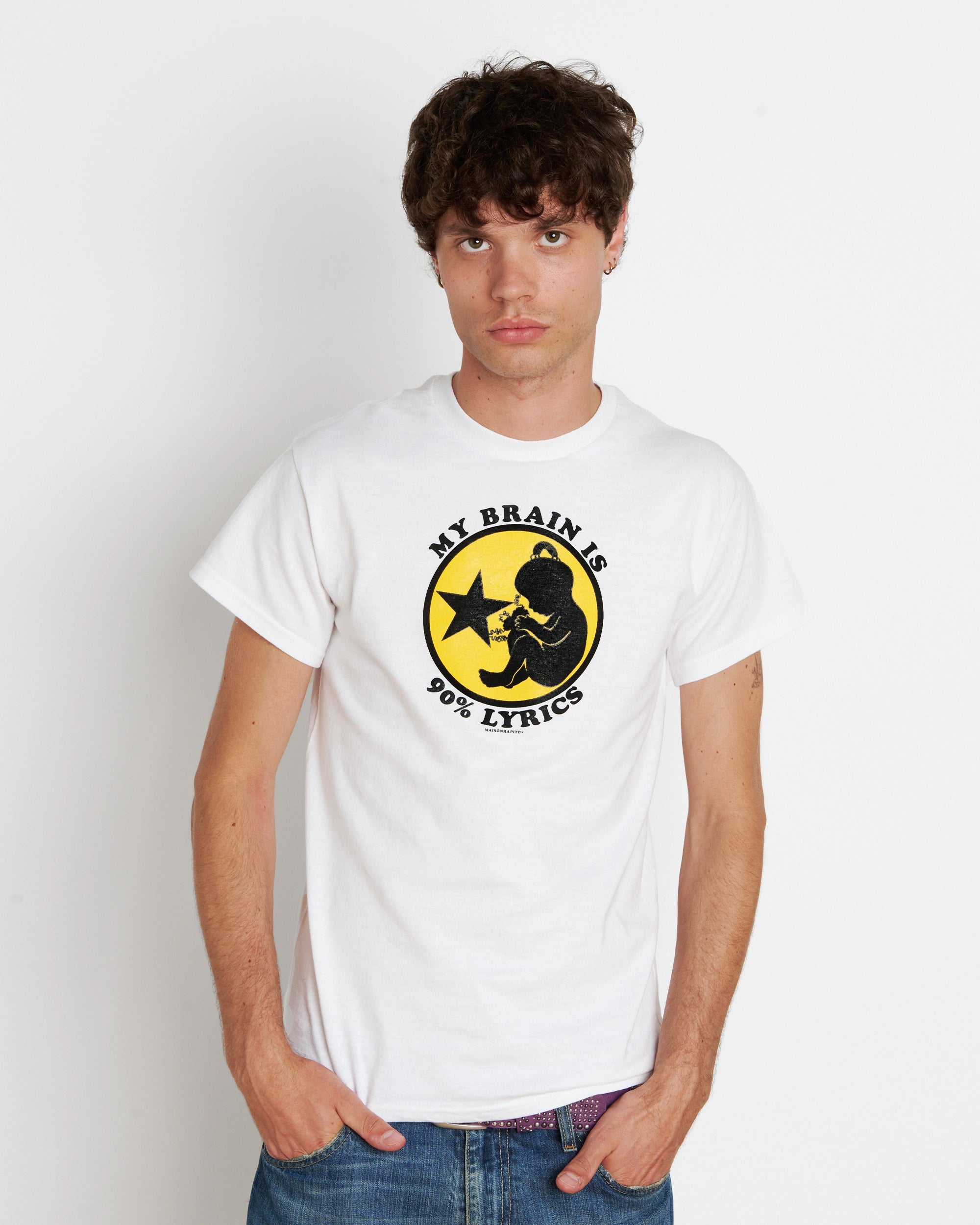 My Brain is 90% Lyrics Tee