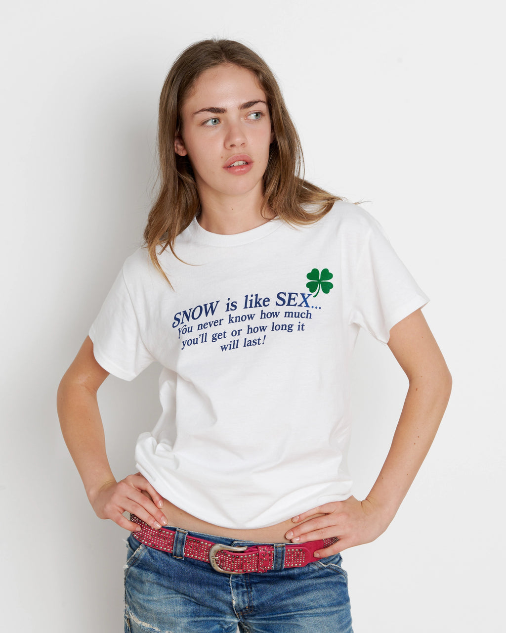 Snow Is Like Sex Tee