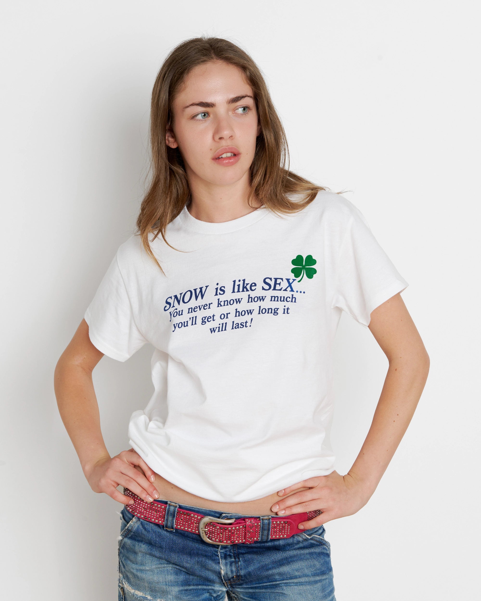 Snow Is Like Sex Tee