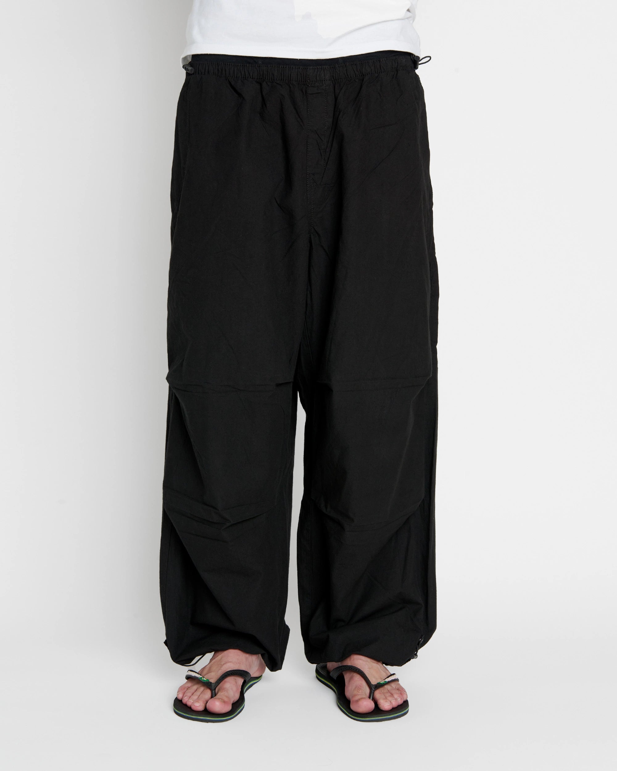 Black Parachute Pants