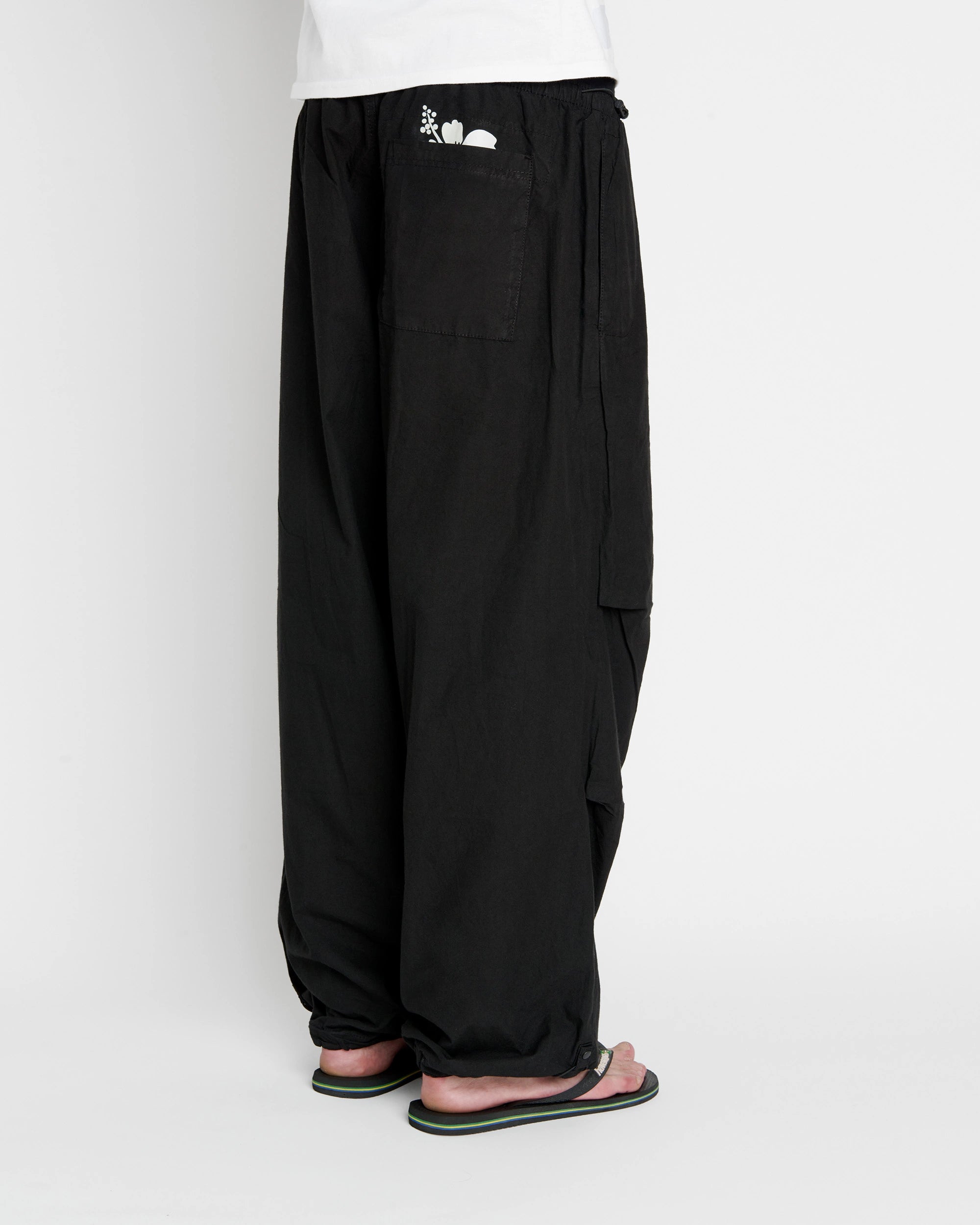 Black Parachute Pants