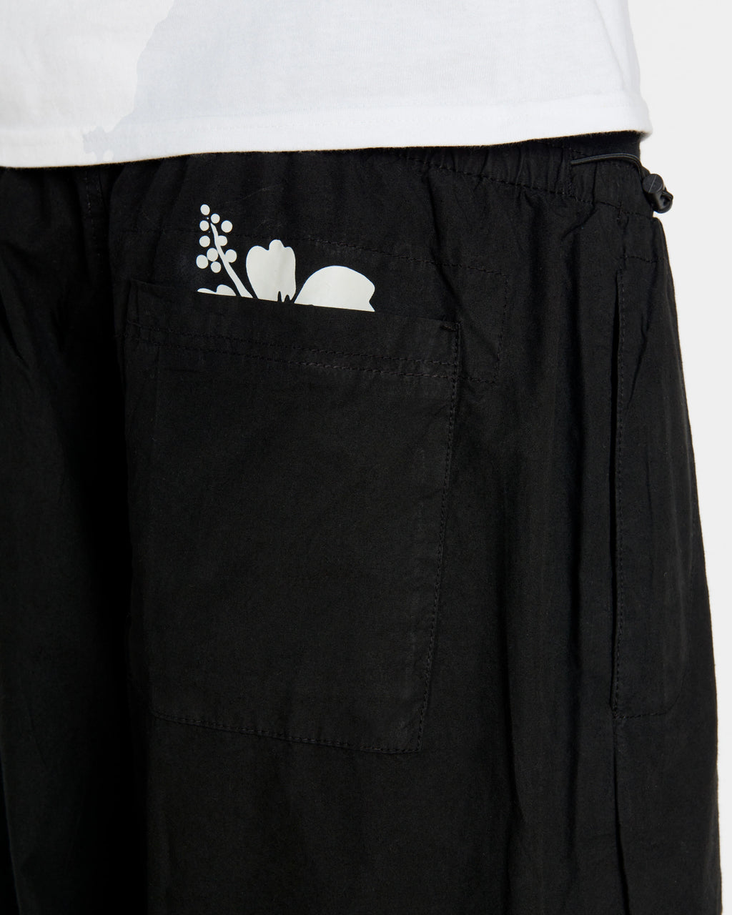 Black Parachute Pants