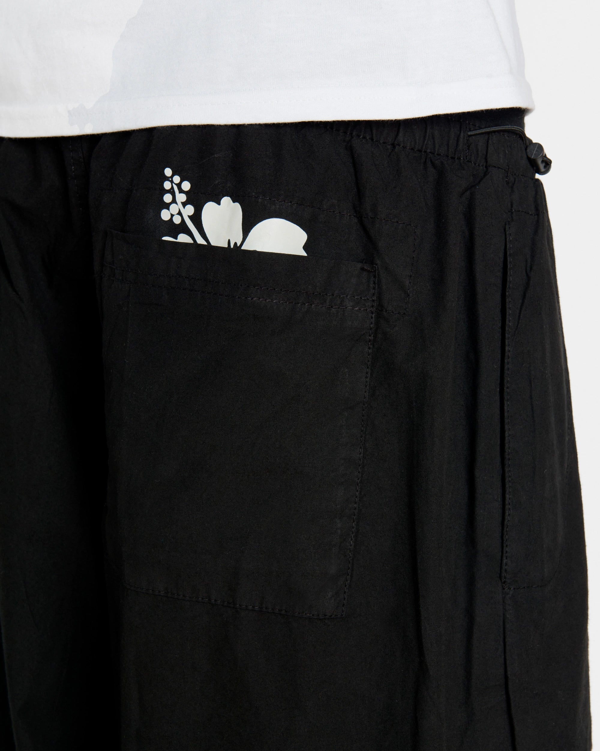 Black Parachute Pants