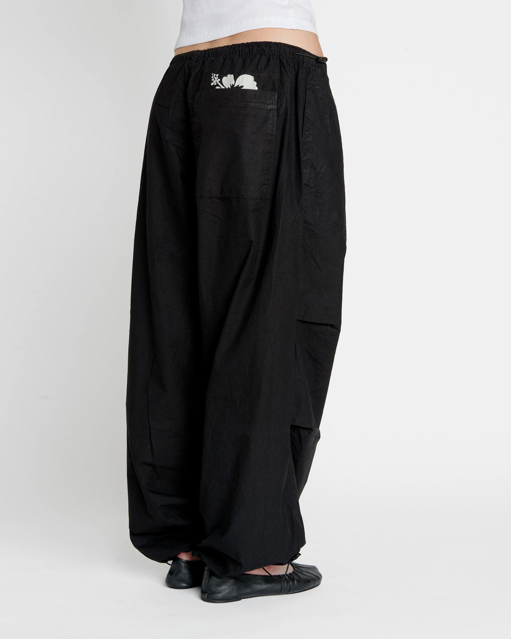 Black Parachute Pants