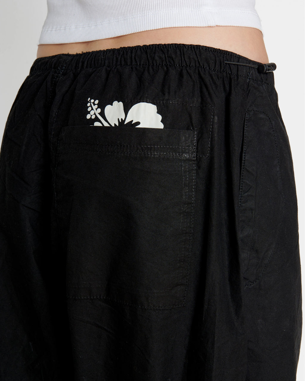 Black Parachute Pants