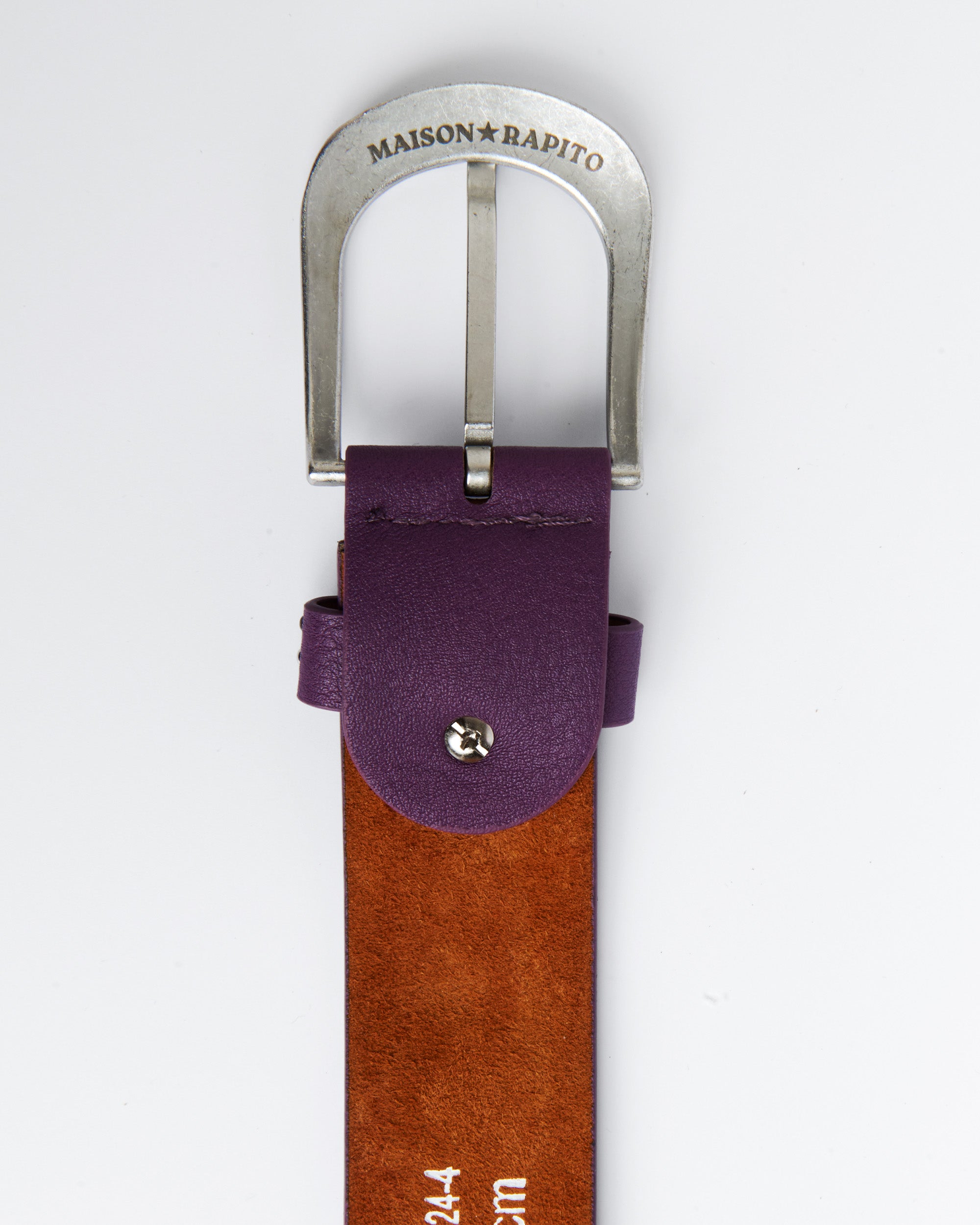 Purple Stud Belt