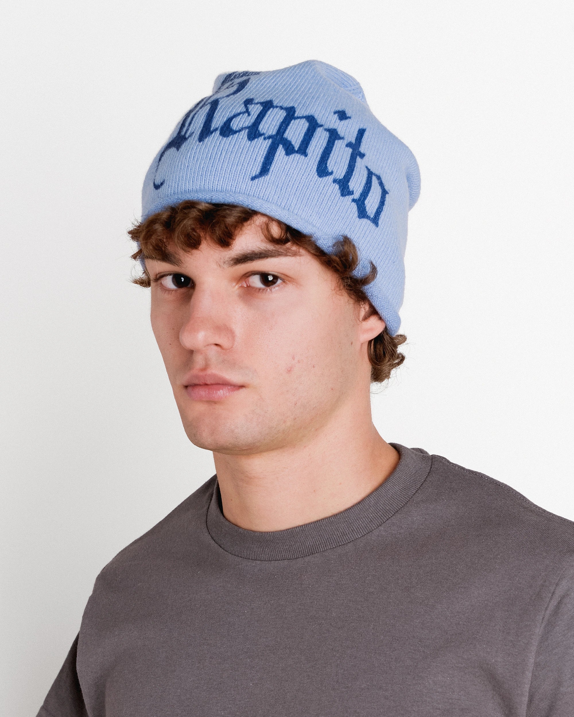 Blue Beanie