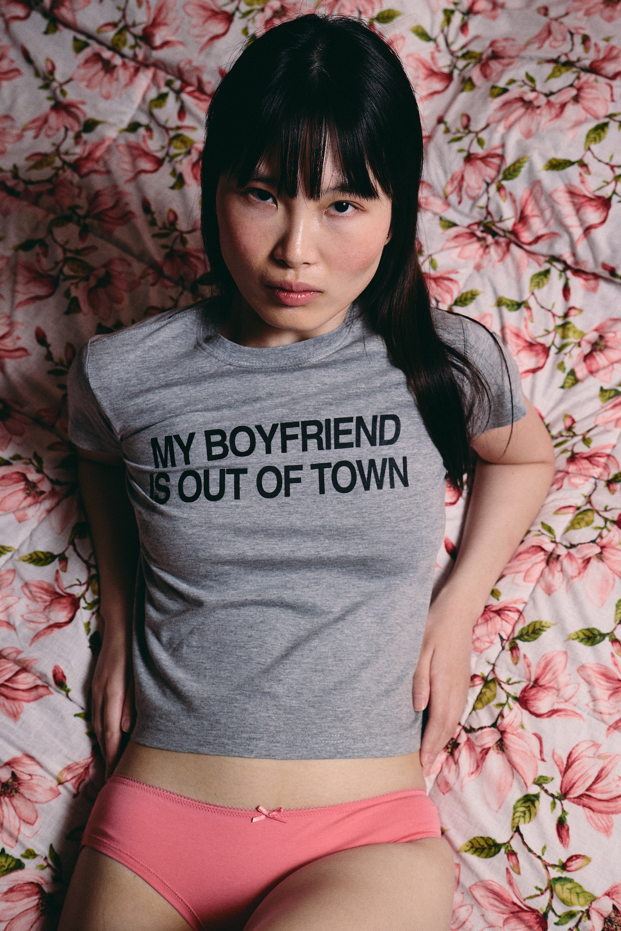 My Boyfriend Is Out Of Town Baby Tee