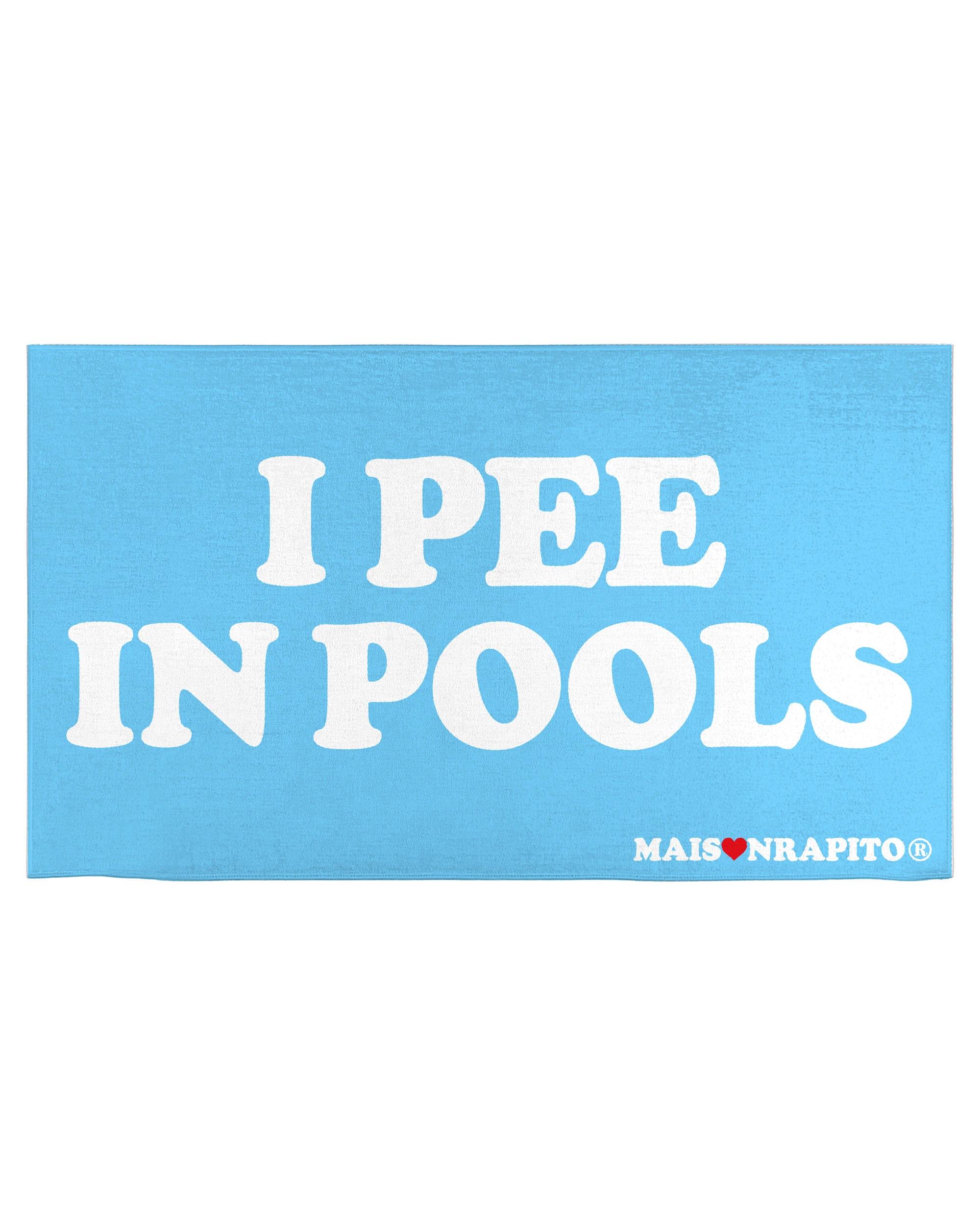I Pee In Pool Beach Towel