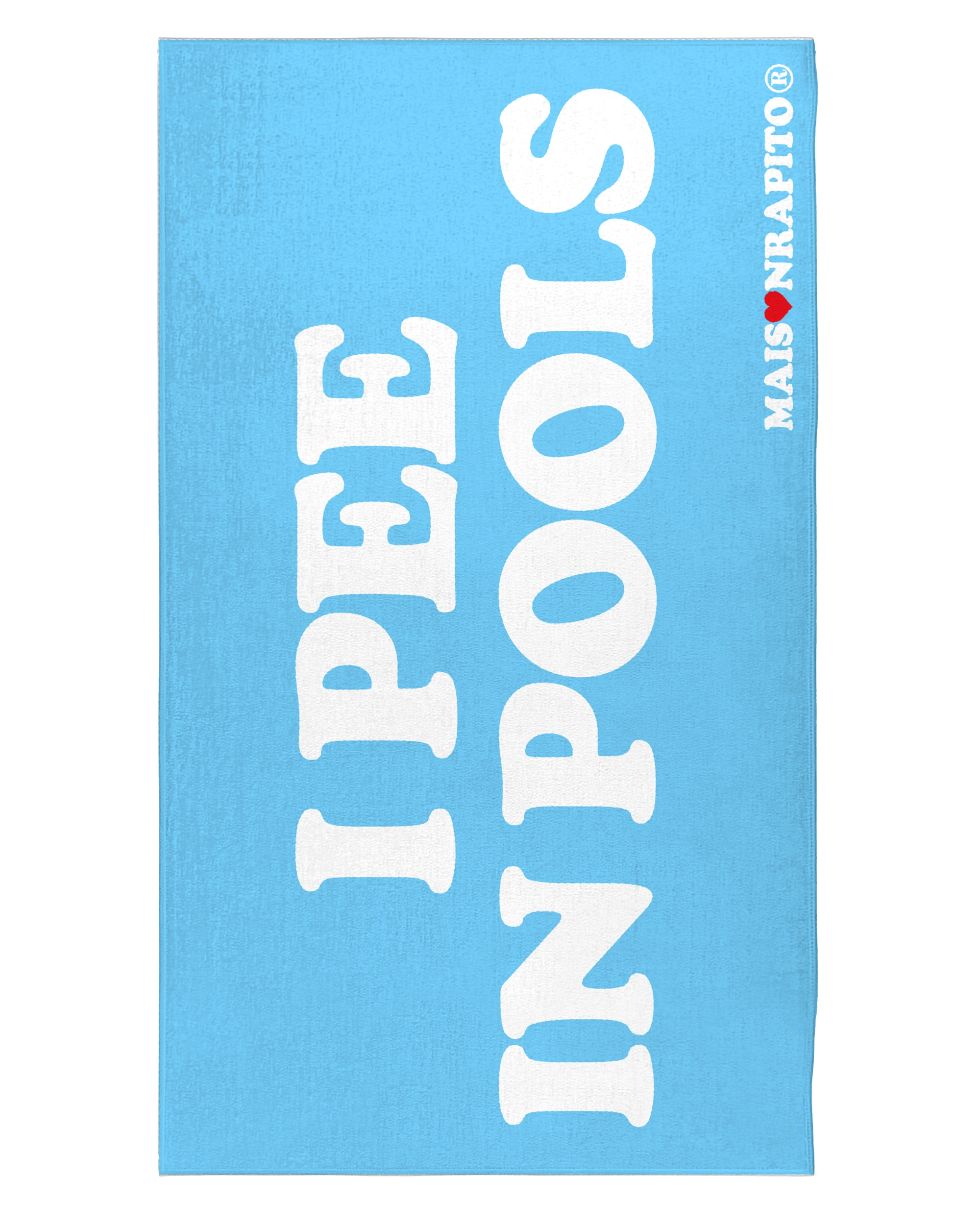 I Pee In Pool Beach Towel