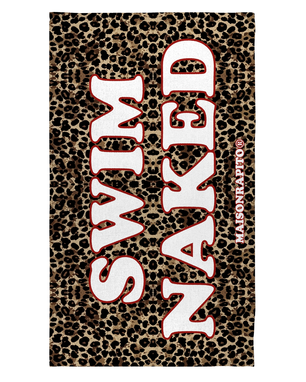 Swim Naked Beach Towel