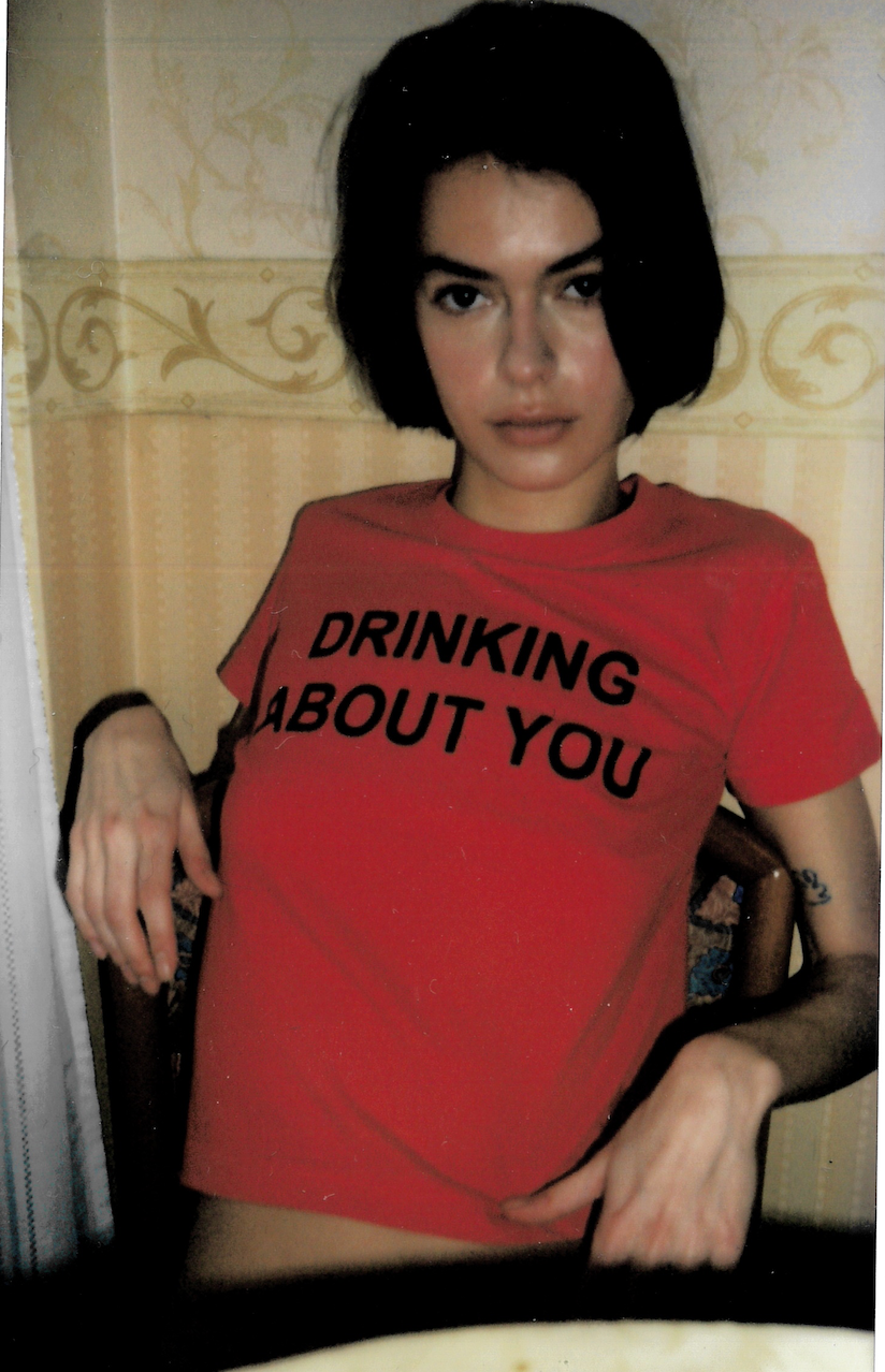 Drinking About You Baby Tee