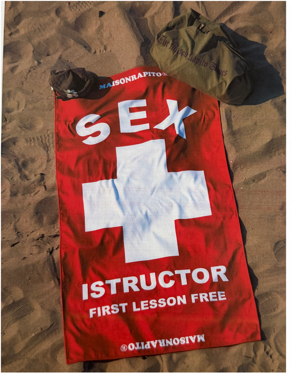 Sex Instructor Beach Towel