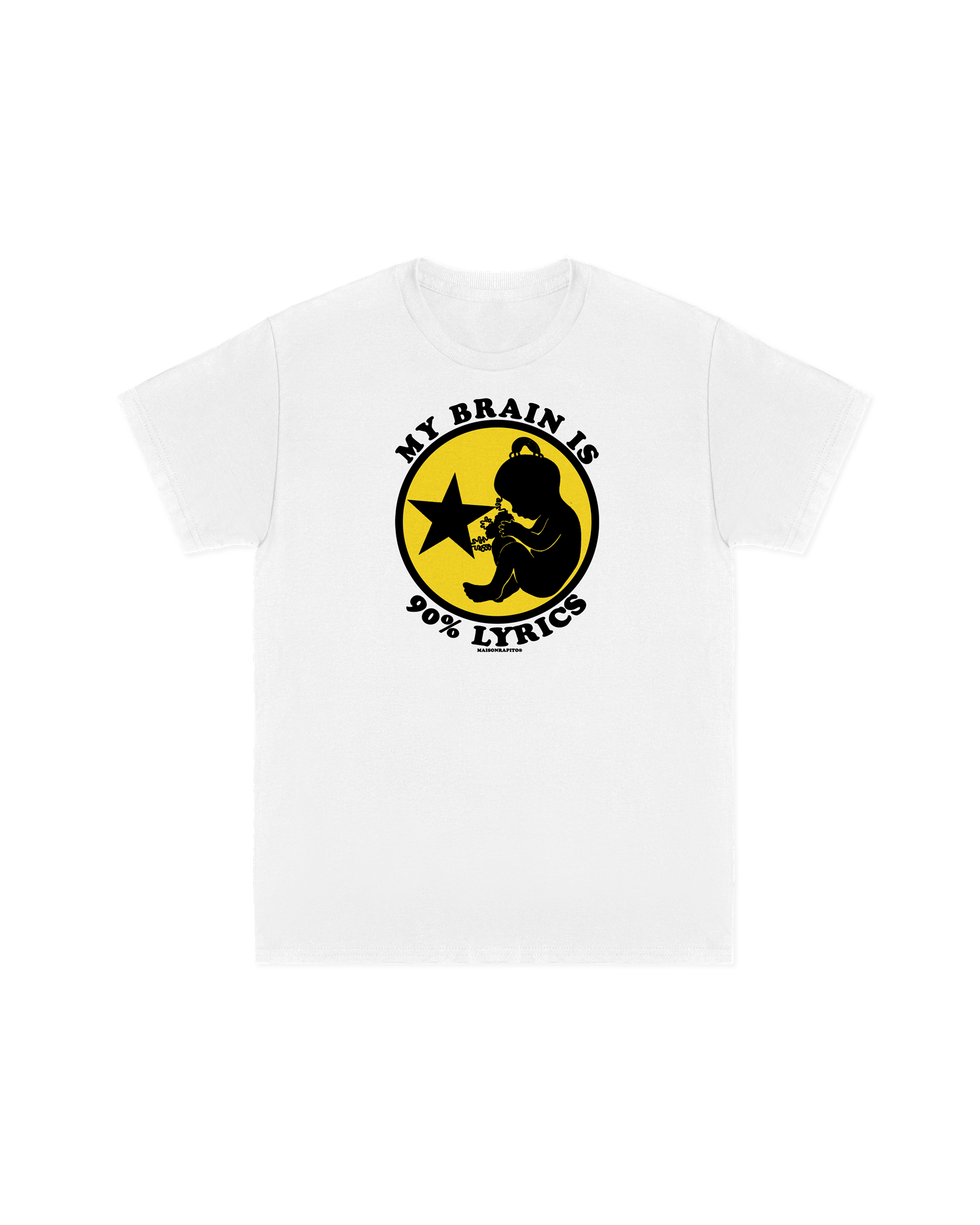 My Brain is 90% Lyrics Tee