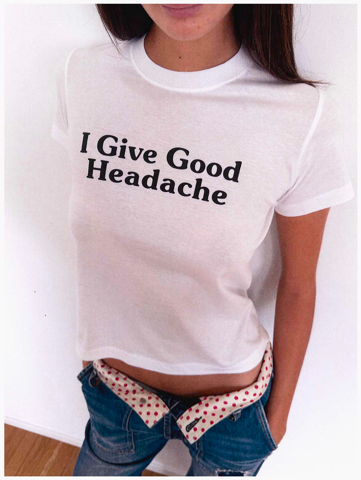 I Give Good Headache Baby Tee