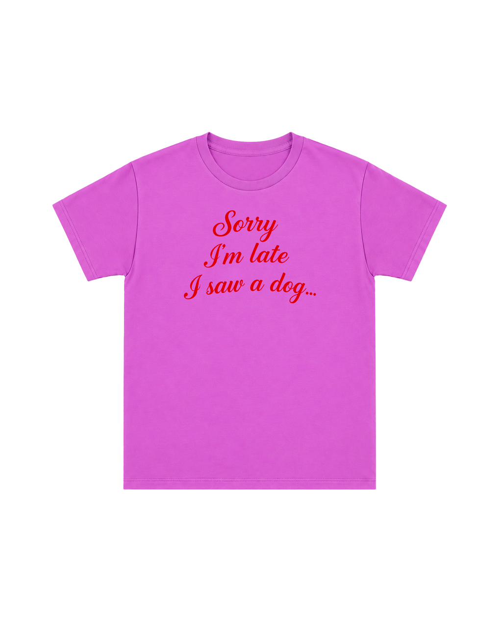 Sorry I’m Late Tee