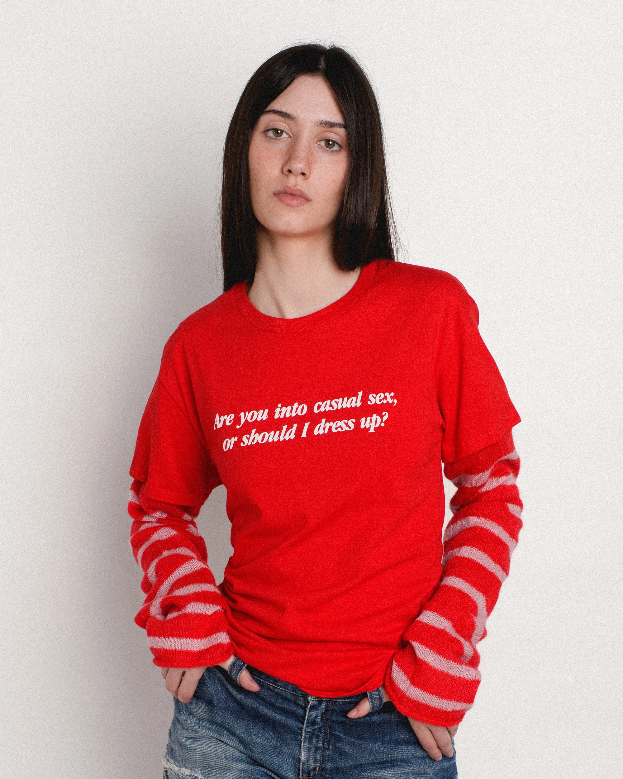 are you into casual sex or should i dress up Are You Into Casual Sex or Should I Dress Up Funny Naughty Patch