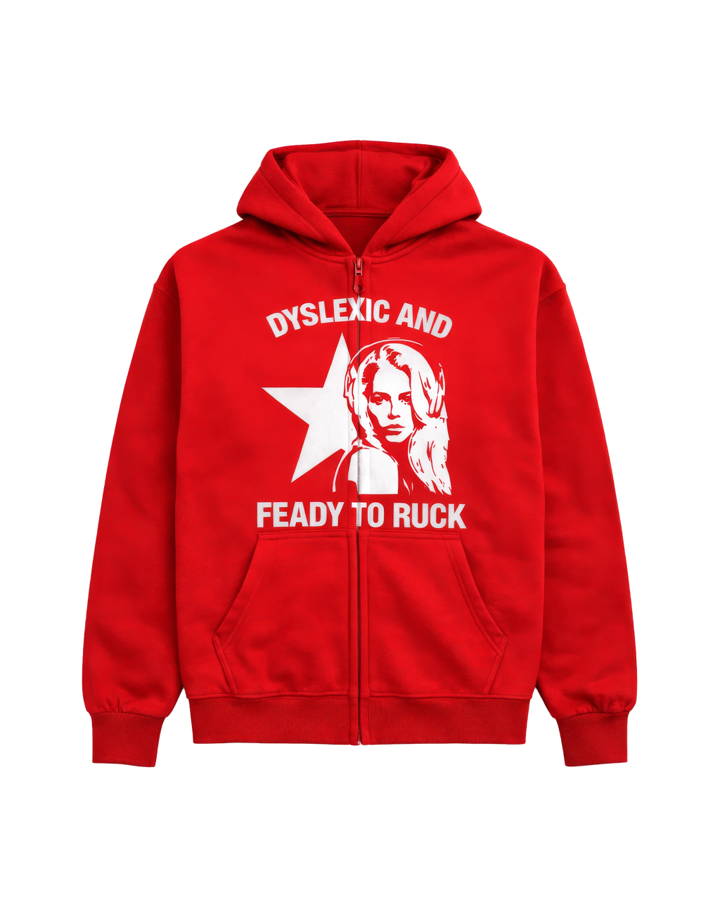 Dyslexic And Ready To Ruck Baby Hoodie