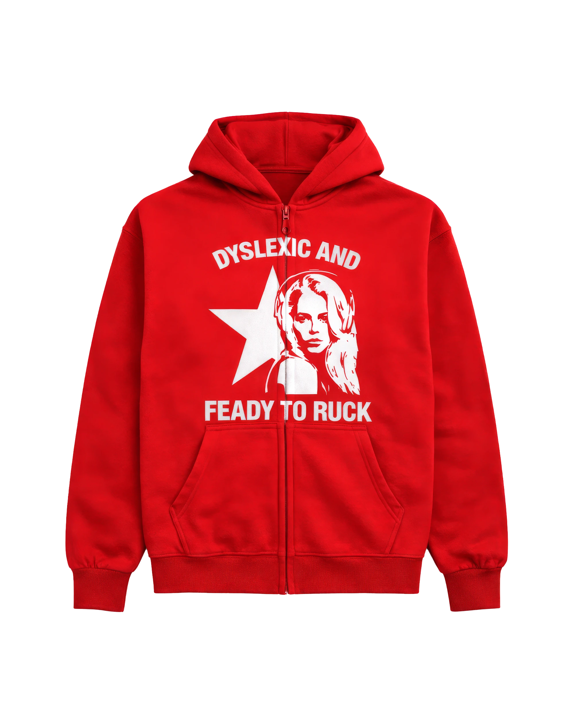 Dyslexic And Ready To Ruck Baby Hoodie
