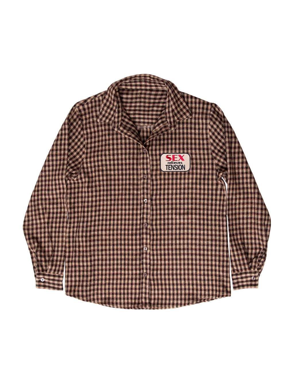 Brown Flannel Shirt