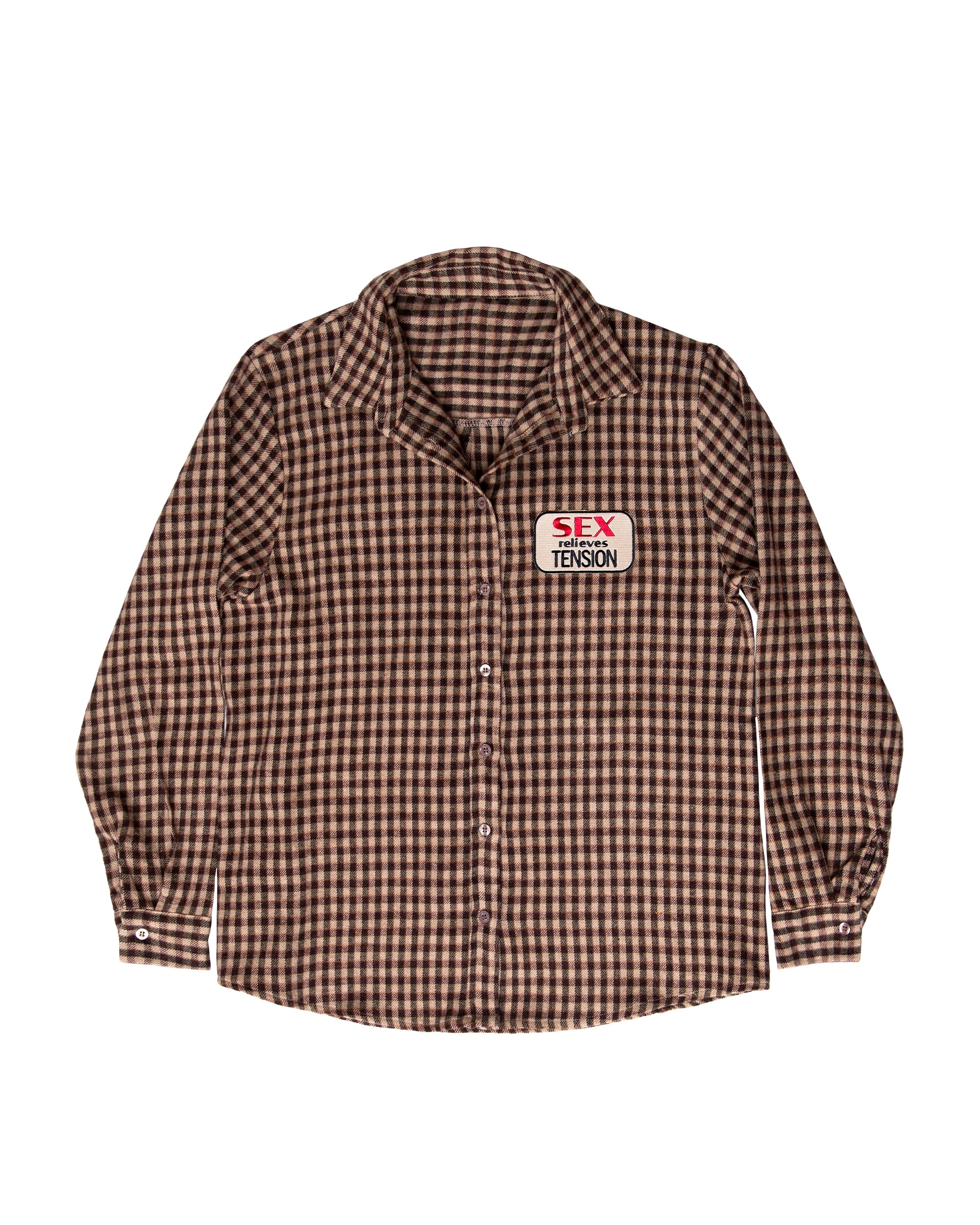 Brown Flannel Shirt