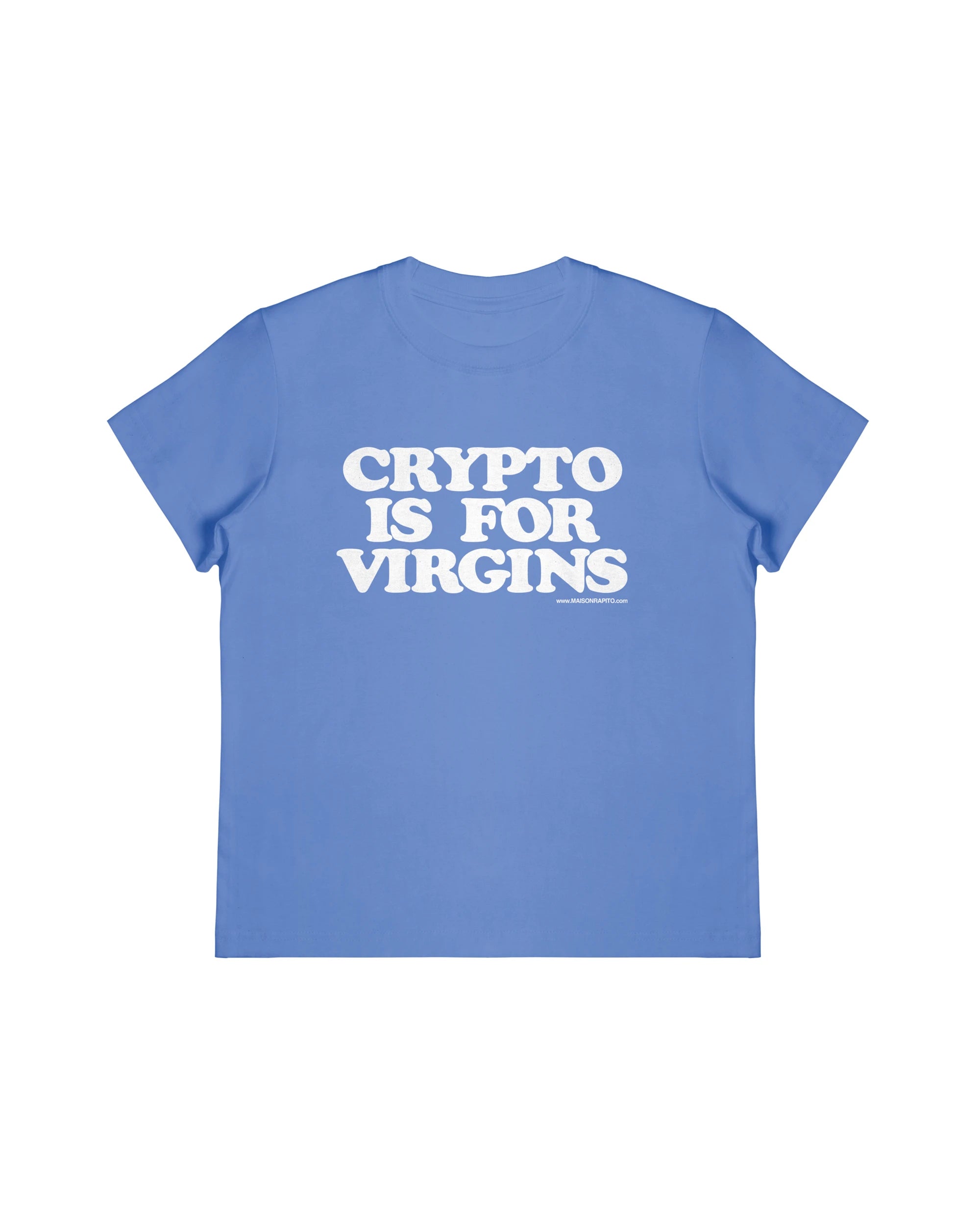Crypto is for virgins Baby tee
