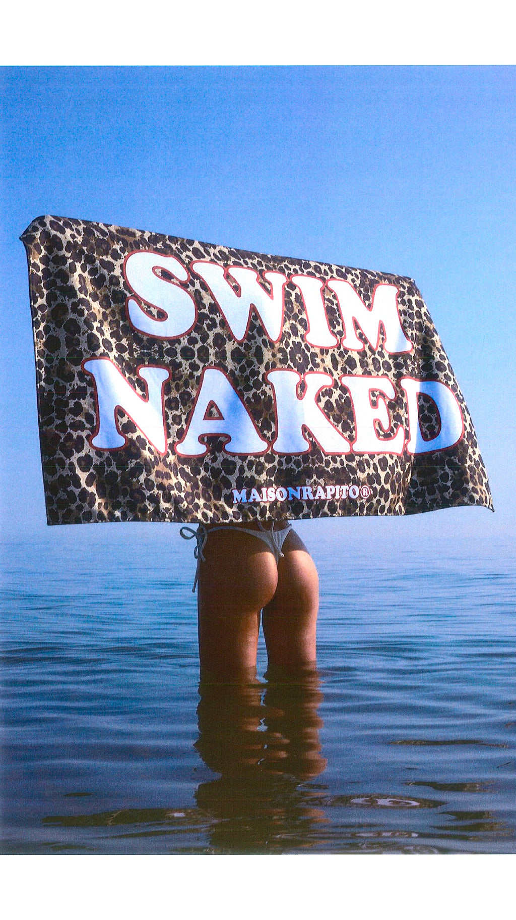 Swim Naked Beach Towel
