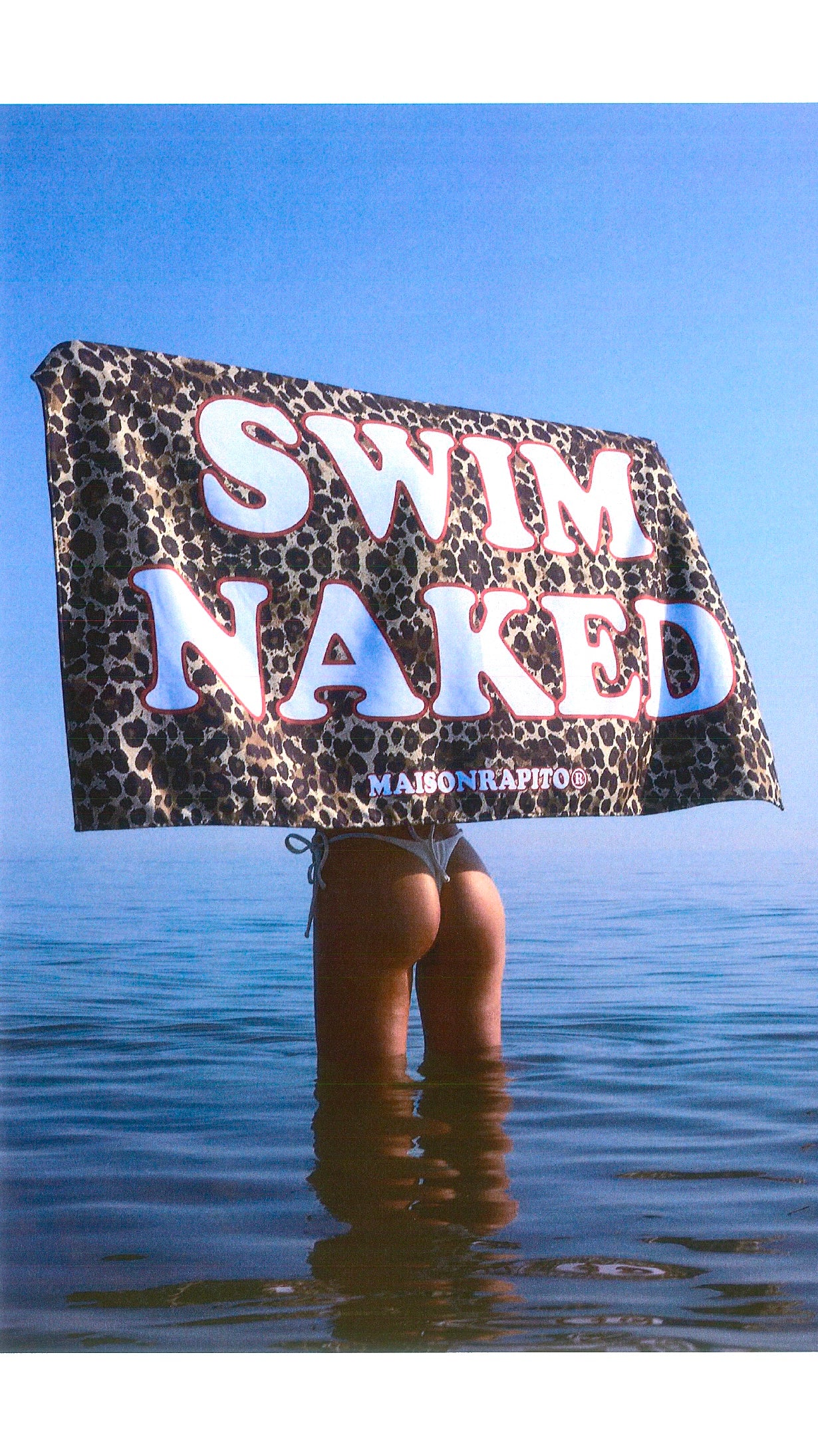 Swim Naked Beach Towel